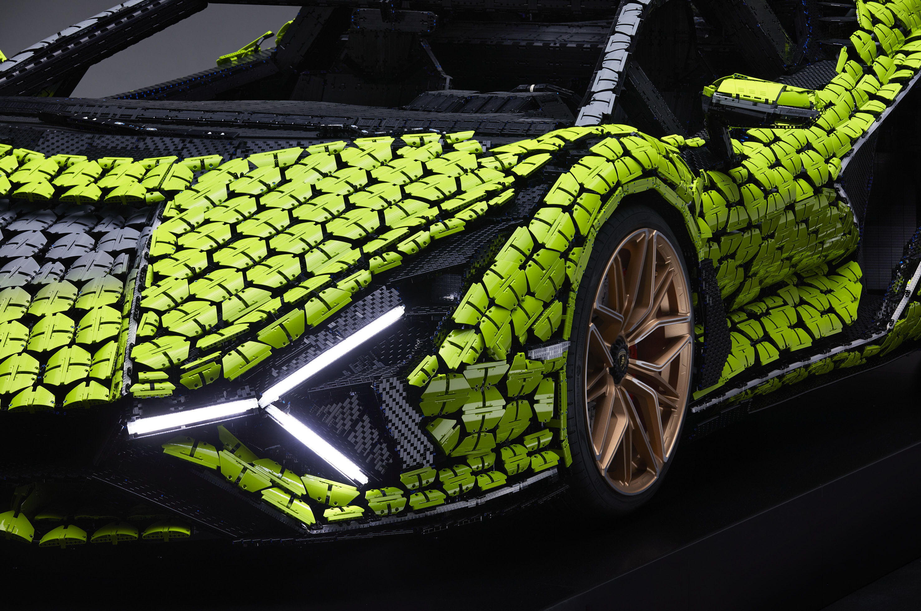 You’ll Wish You Could Buy This Life-Sized Lamborghini Sián Made Entirely Out Of Lego Bricks