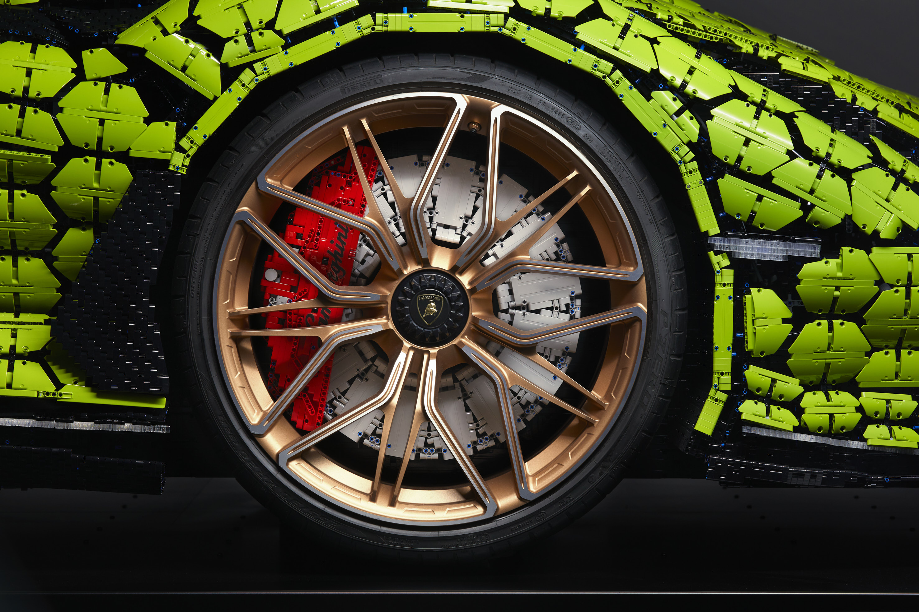 You’ll Wish You Could Buy This Life-Sized Lamborghini Sián Made Entirely Out Of Lego Bricks