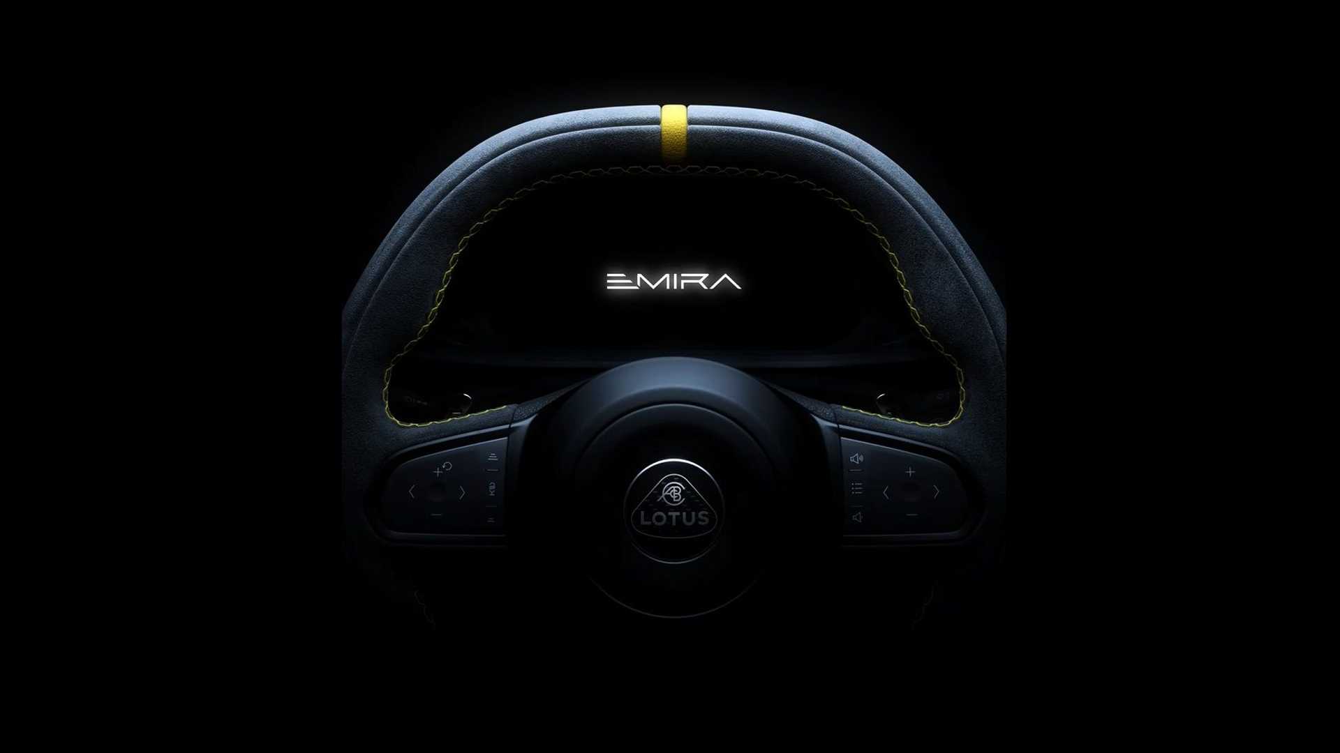 Lotus Previews The Digital Dash Of 2022 Emira Sports Car