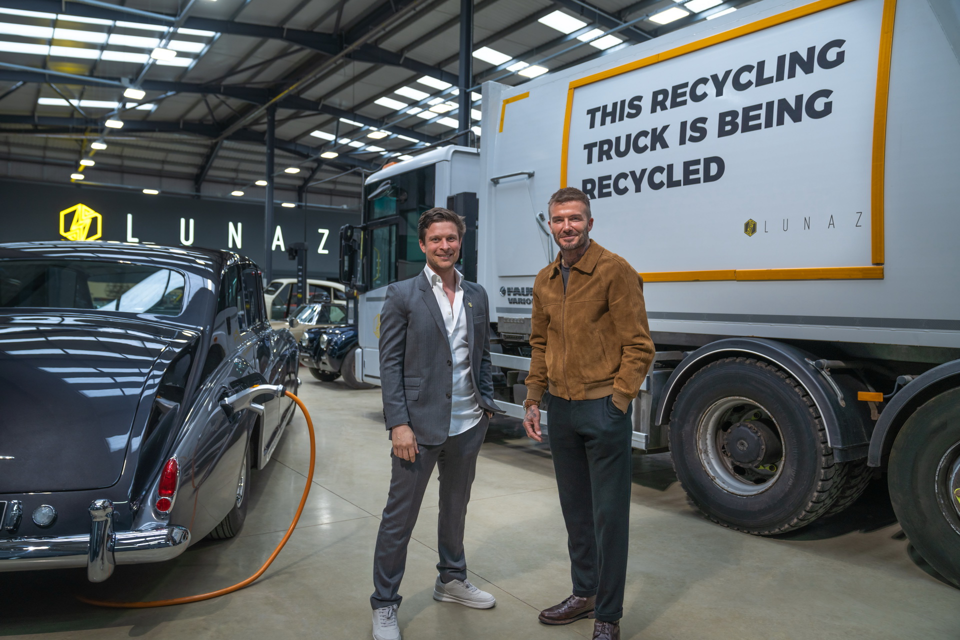 David Beckham Buys A 10 Percent Stake In EV Specialist Lunaz