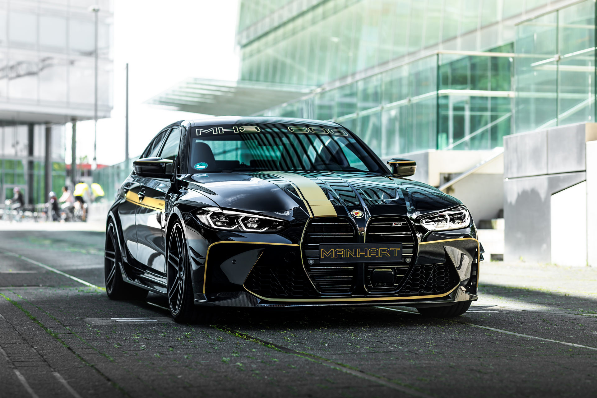 Manhart’s MH3 600 Is A BMW M3 Competition With A Lick Of Gold And 626 HP