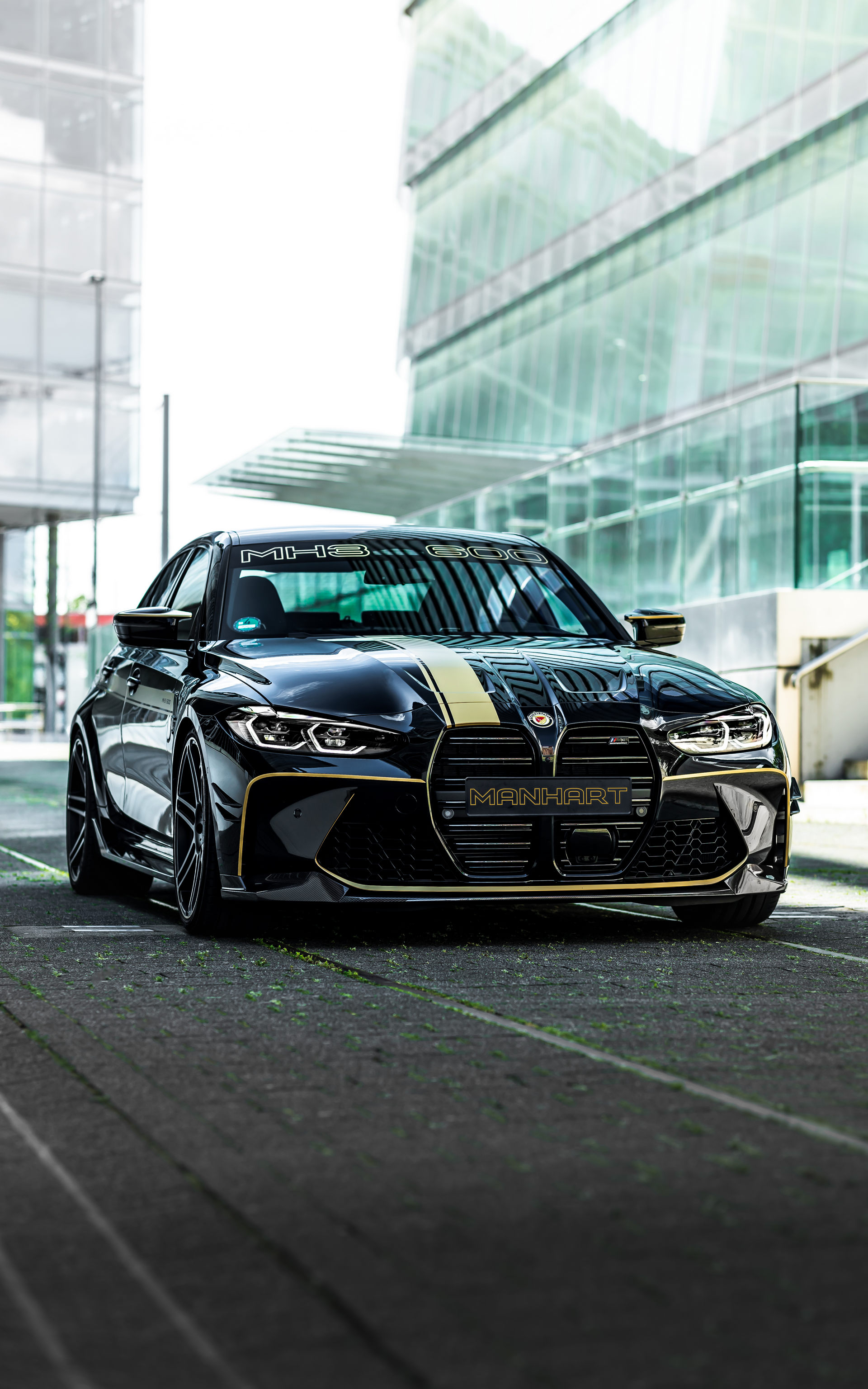 Manhart’s MH3 600 Is A BMW M3 Competition With A Lick Of Gold And 626 HP