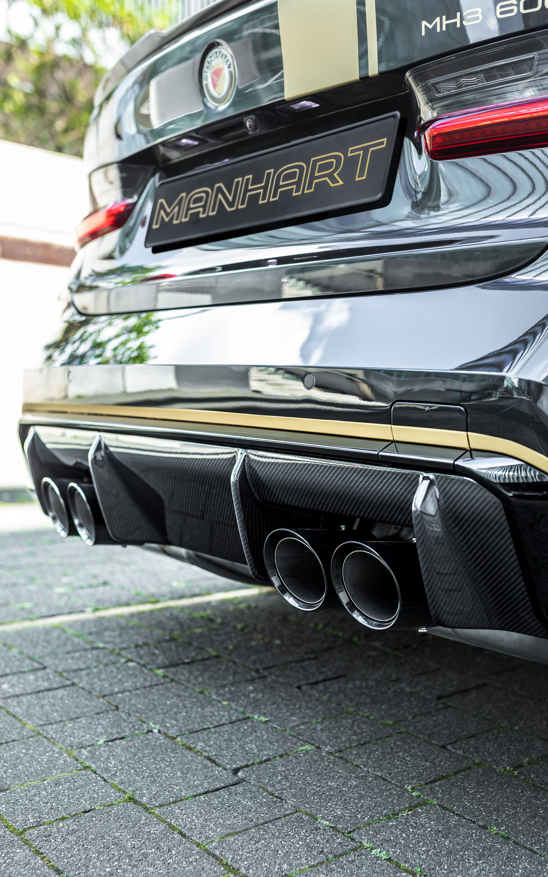 Manhart’s MH3 600 Is A BMW M3 Competition With A Lick Of Gold And 626 HP