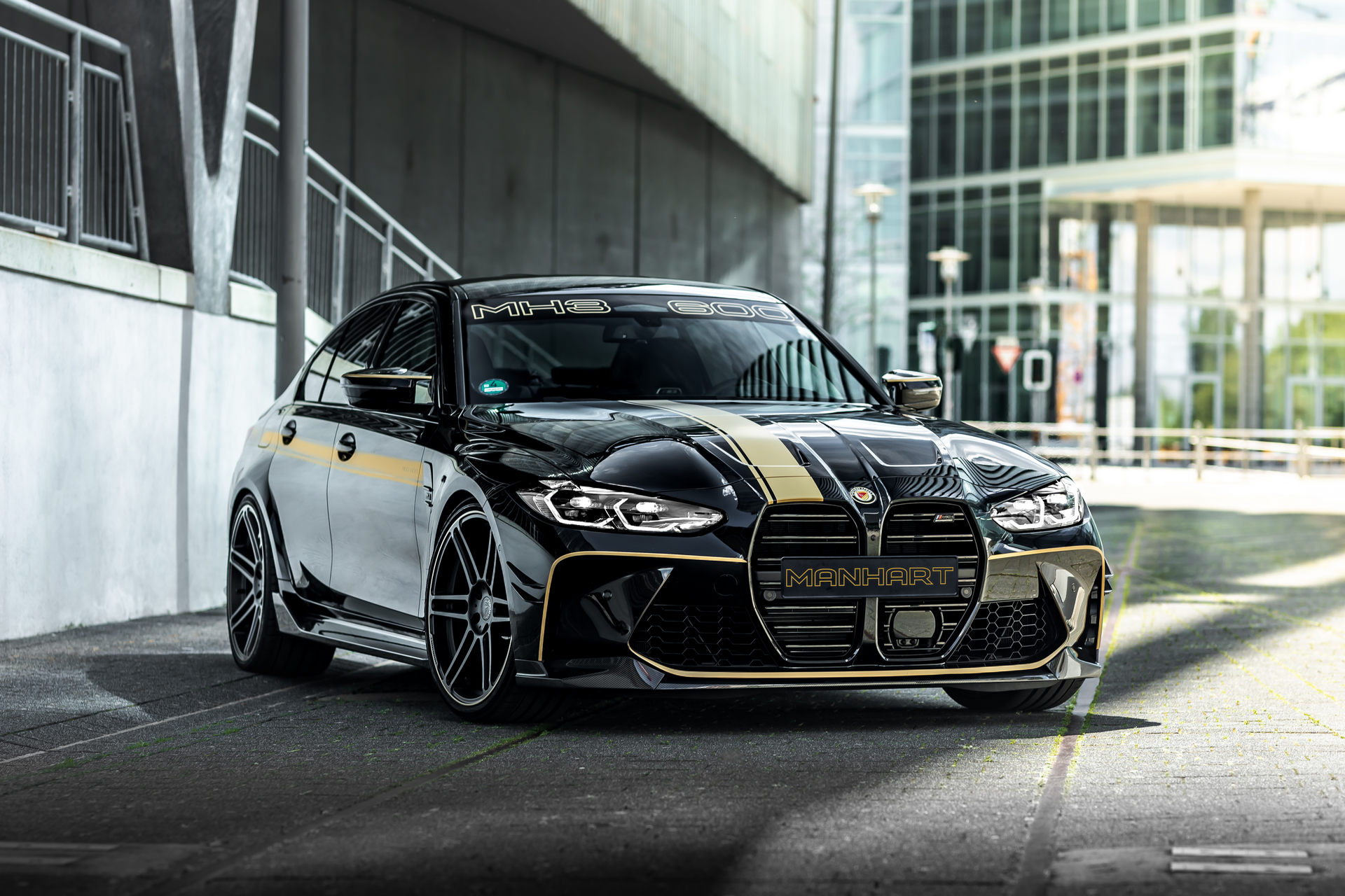 Manhart’s MH3 600 Is A BMW M3 Competition With A Lick Of Gold And 626 HP