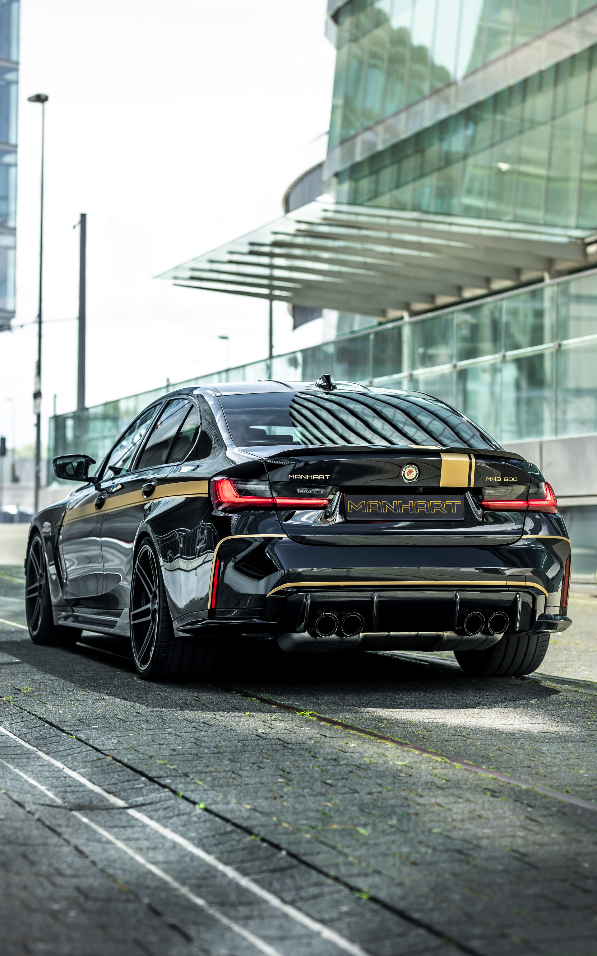 Manhart’s MH3 600 Is A BMW M3 Competition With A Lick Of Gold And 626 HP