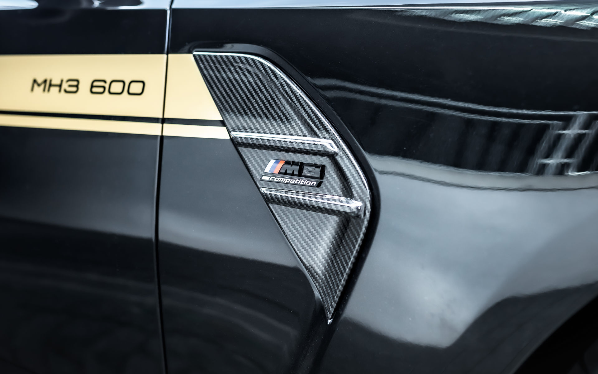 Manhart’s MH3 600 Is A BMW M3 Competition With A Lick Of Gold And 626 HP