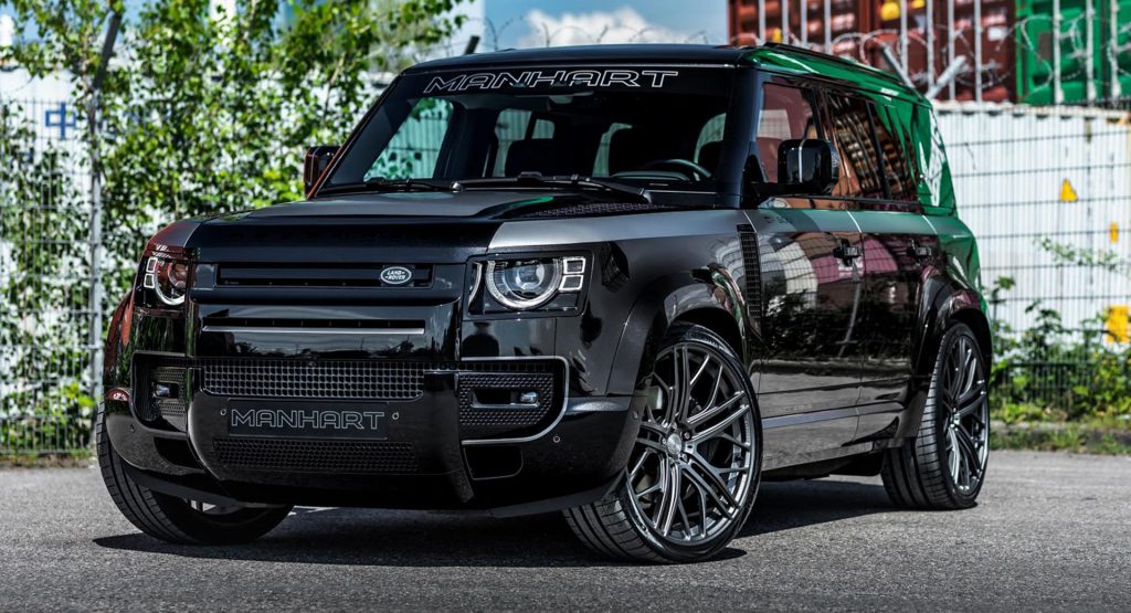  Manhart’s DP 500 Land Rover Defender Adds Power And Badass Looks