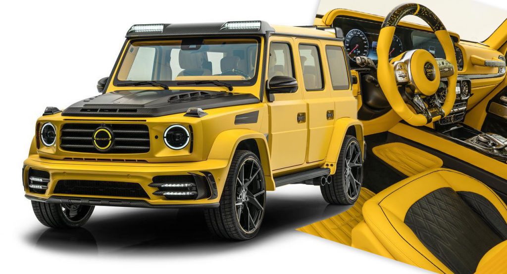  Mansory Gronos Is The Bumblebee Of Mercedes-Benz G-Classes