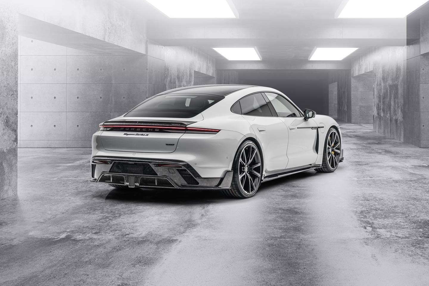 For Mansory, You Could Say This Porsche Taycan Bodykit Is Restrained