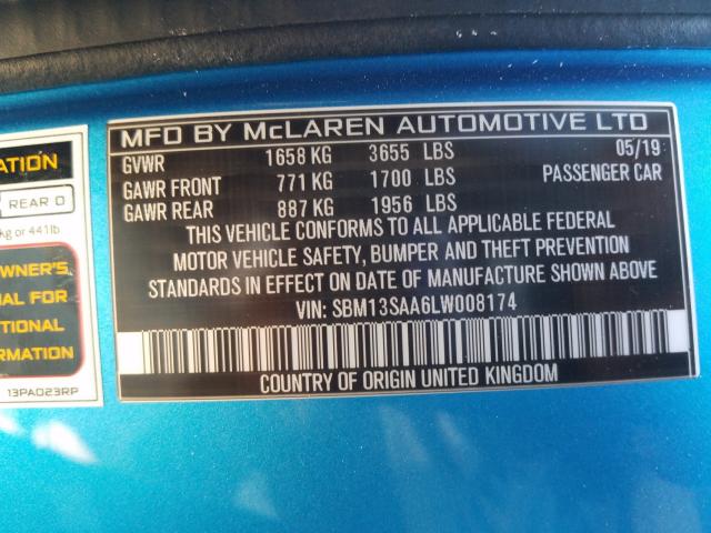 This Crashed McLaren 600LT Spider Is In A Very Sorry State