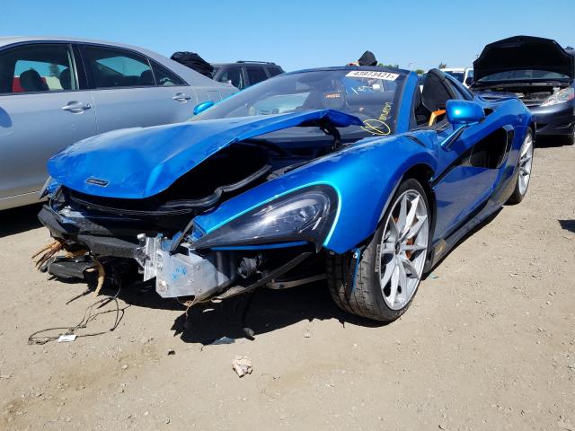 This Crashed McLaren 600LT Spider Is In A Very Sorry State