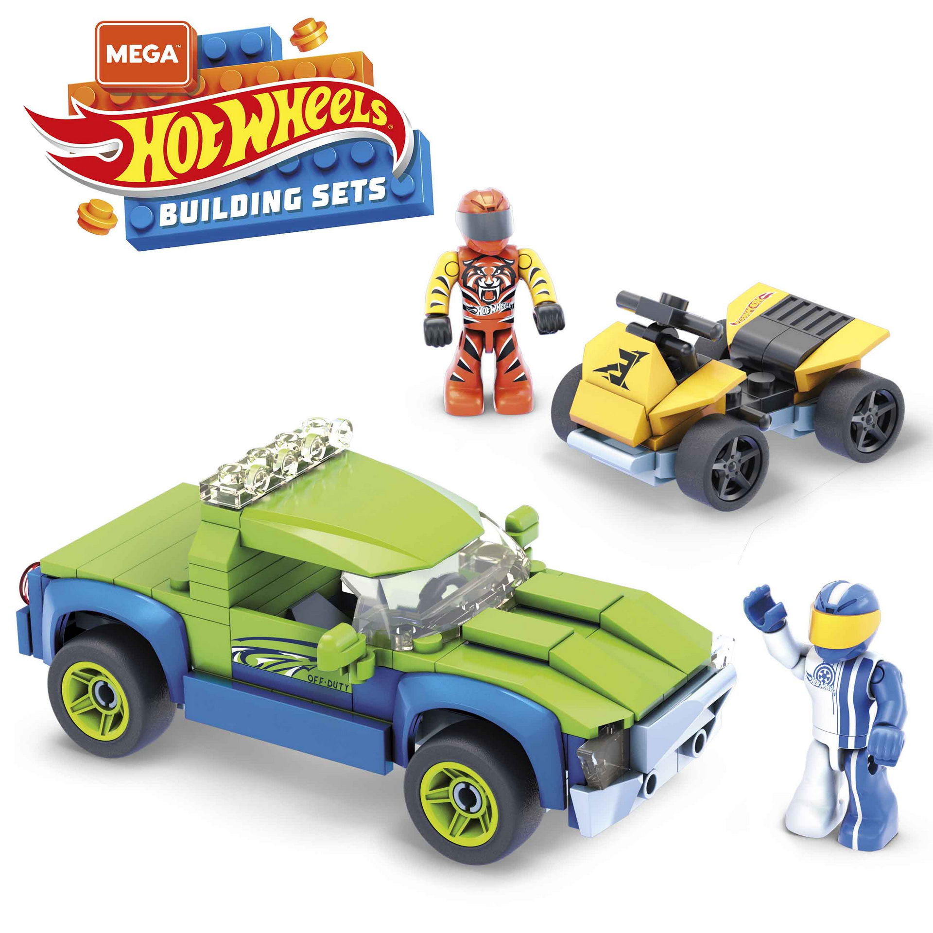 Hot Wheels Teams With Mega Construx For Set Of Buildable Models