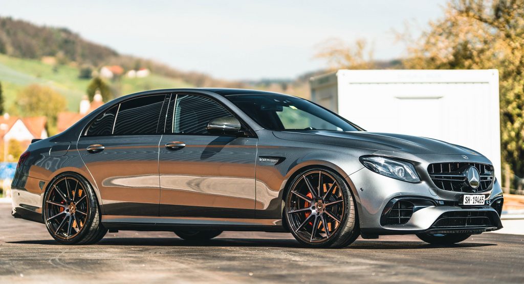  Need To Fill In Those Wheel Arch Gaps? Mercedes-AMG E63 S Tries On 21″ Rims