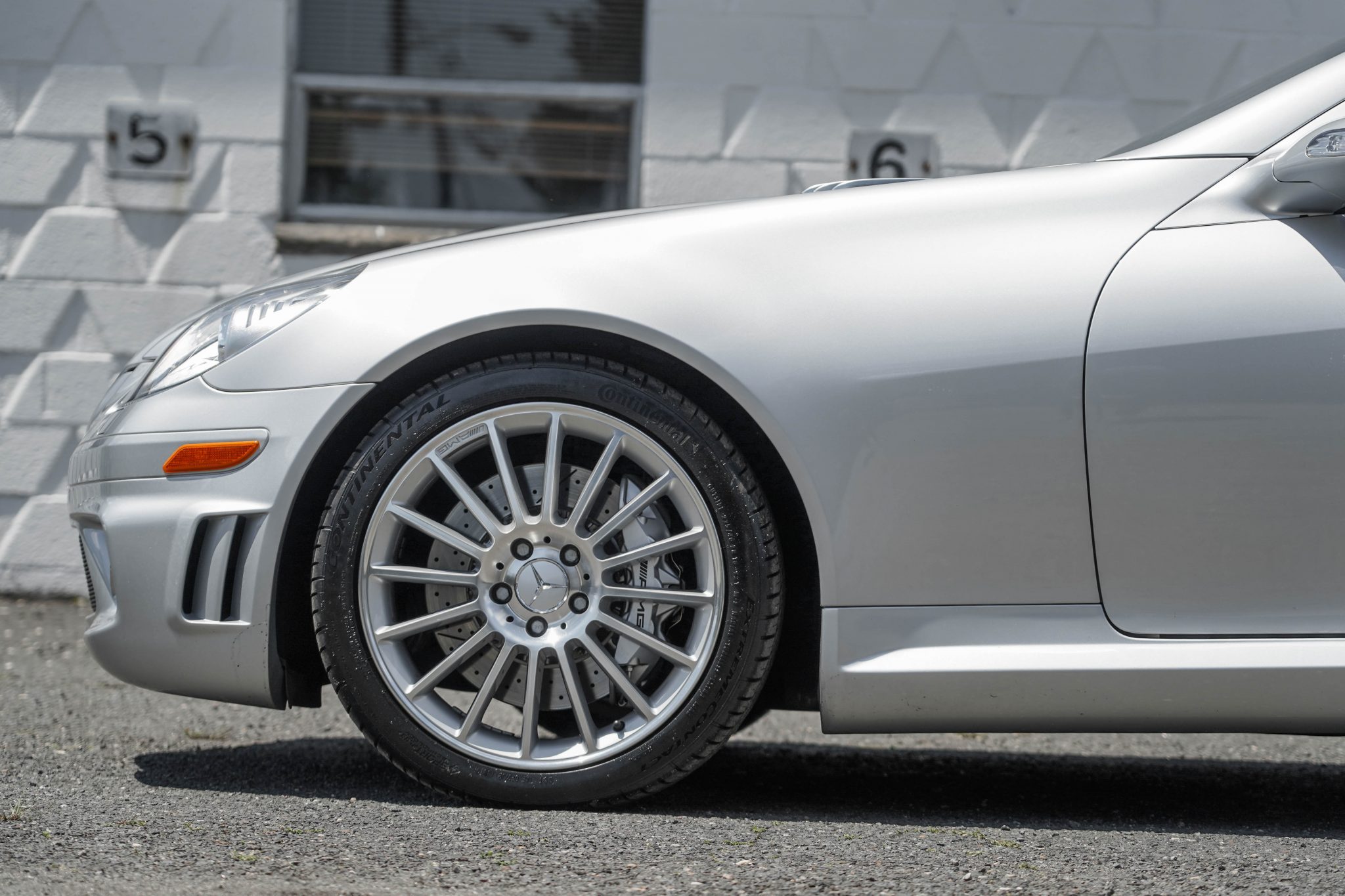 2005 Mercedes-Benz SLK55 AMG Is A Compact Roadster That Carries A Big V8 Stick