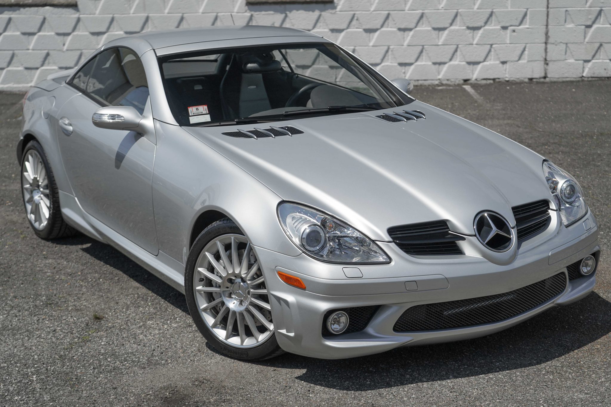 2005 Mercedes-Benz SLK55 AMG Is A Compact Roadster That Carries A Big V8 Stick