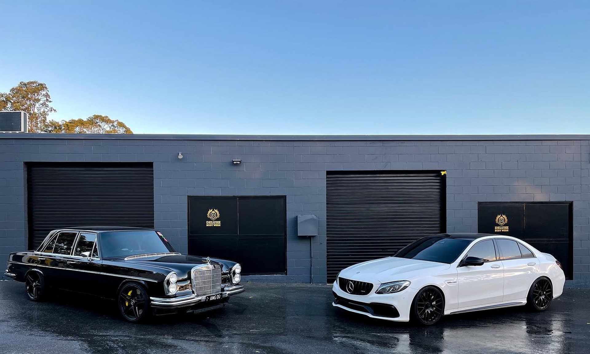 Tire-Shredding 1968 Mercedes-Benz W108 Restomod Has 2017 AMG C63 Heart And Interior