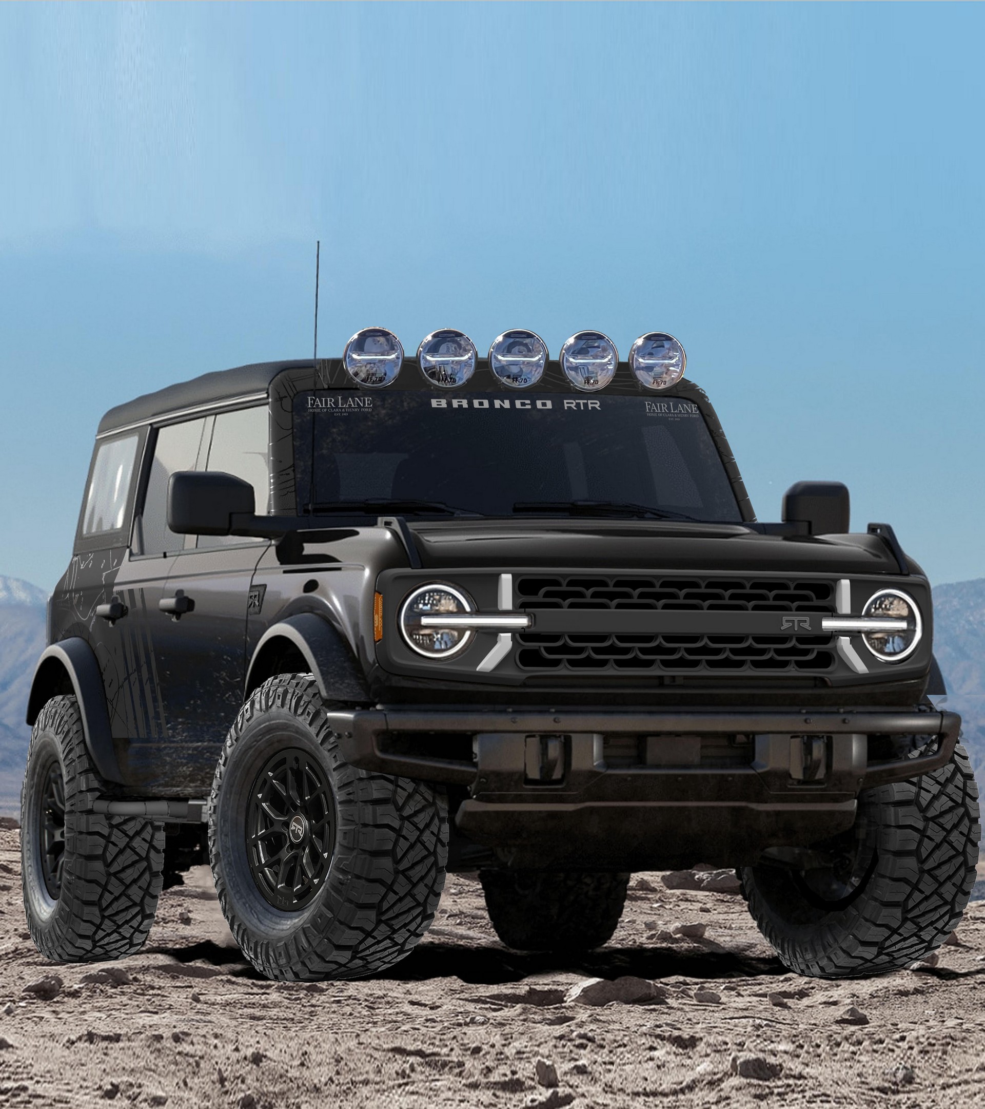 One-Off Bronco RTR To Raise Funds To Help Preserve Henry Ford’s Home