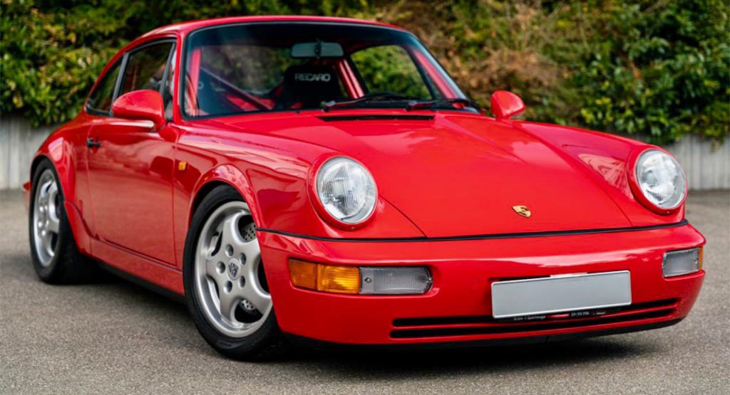 Rare Porsche 964 RS N-GT Clubsport Is A True Road-Going Race Car