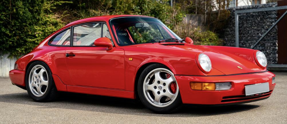 Rare Porsche 964 RS N-GT Clubsport Is A True Road-Going Race Car