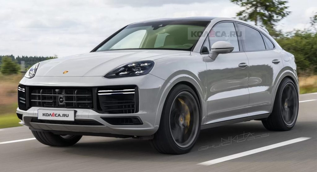 Porsche’s Facelifted 2022 Cayenne Coupe Should Look Just Like These Renders