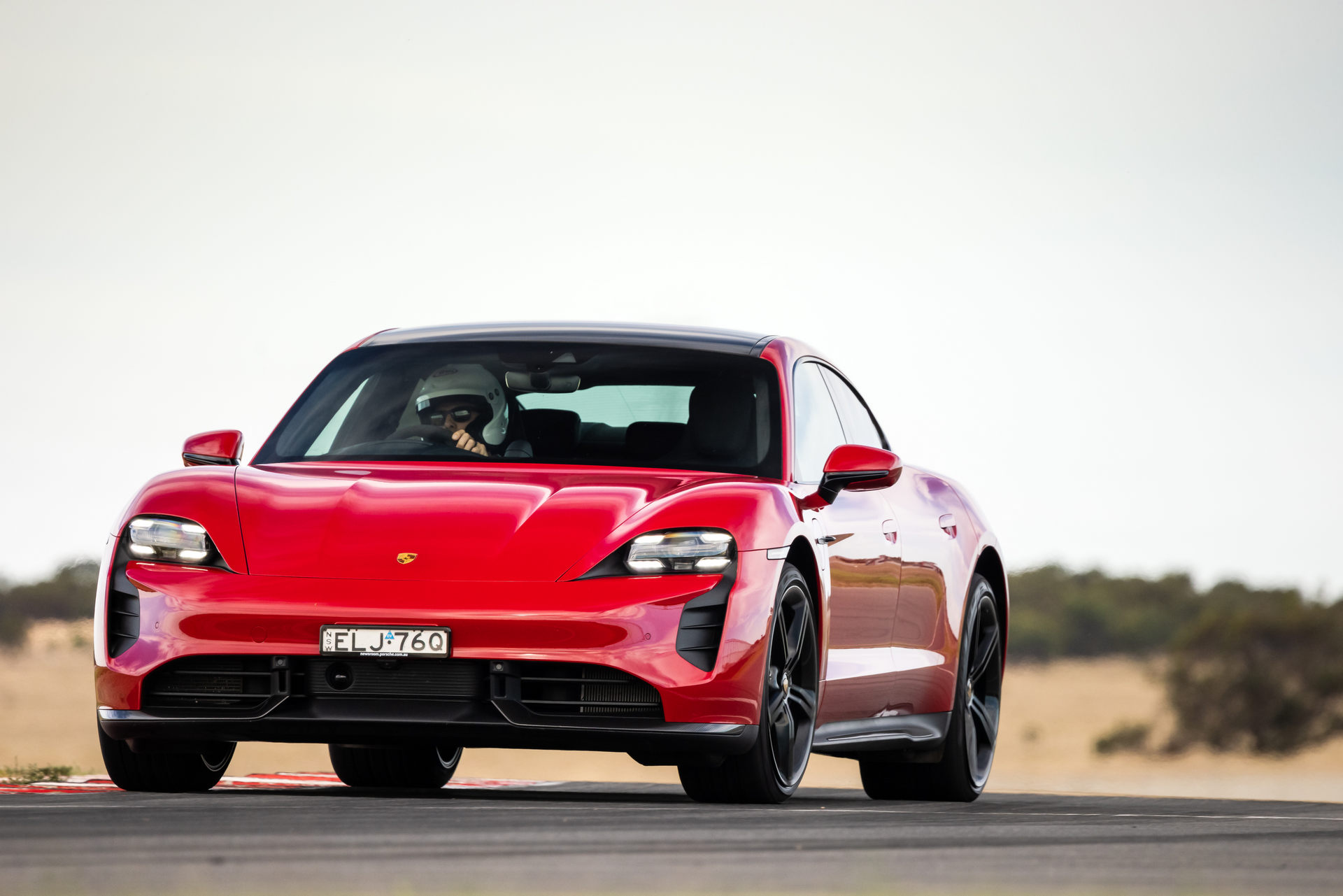 Porsche Taycan Turbo S Sets EV Lap Record At Aussie Track