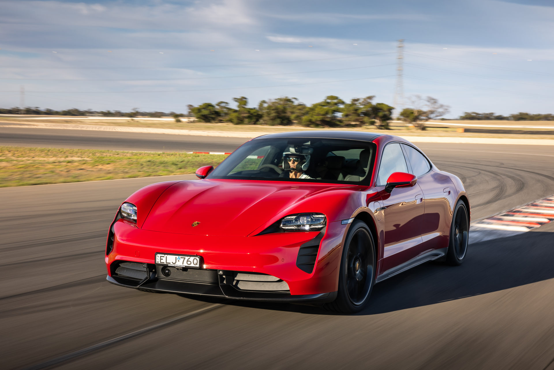 Porsche Taycan Turbo S Sets EV Lap Record At Aussie Track
