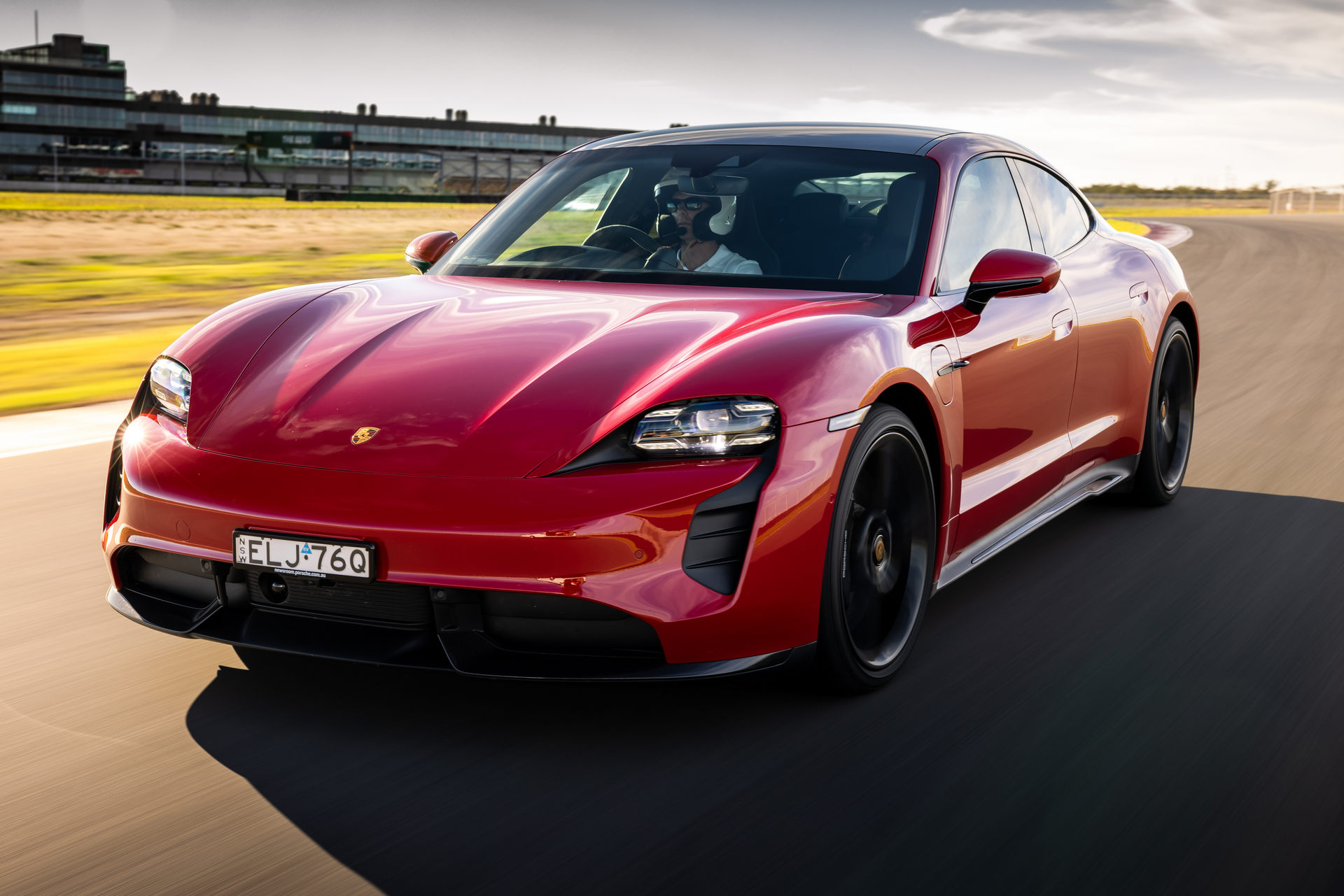 Porsche Taycan Turbo S Sets EV Lap Record At Aussie Track
