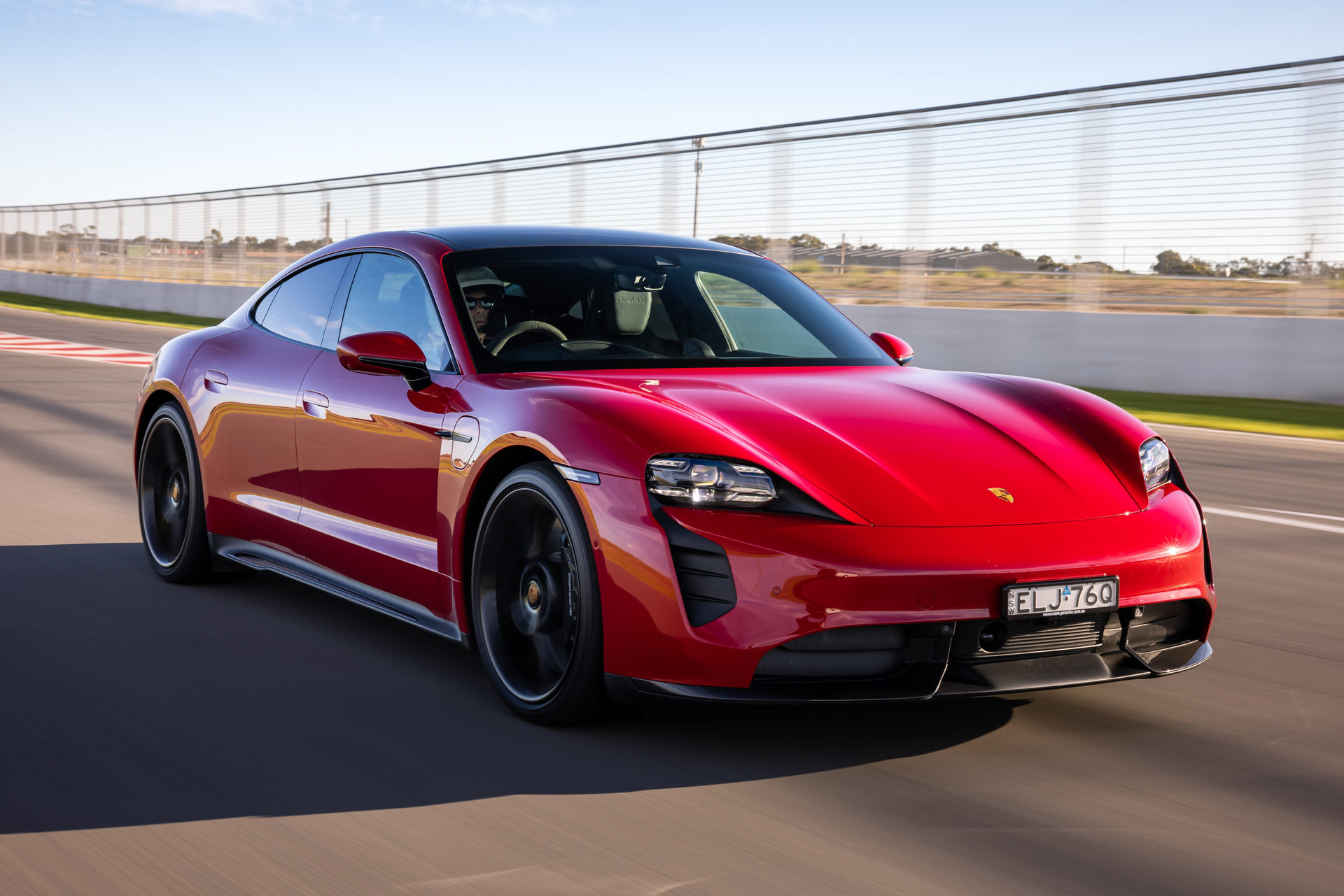 Porsche Taycan Turbo S Sets EV Lap Record At Aussie Track