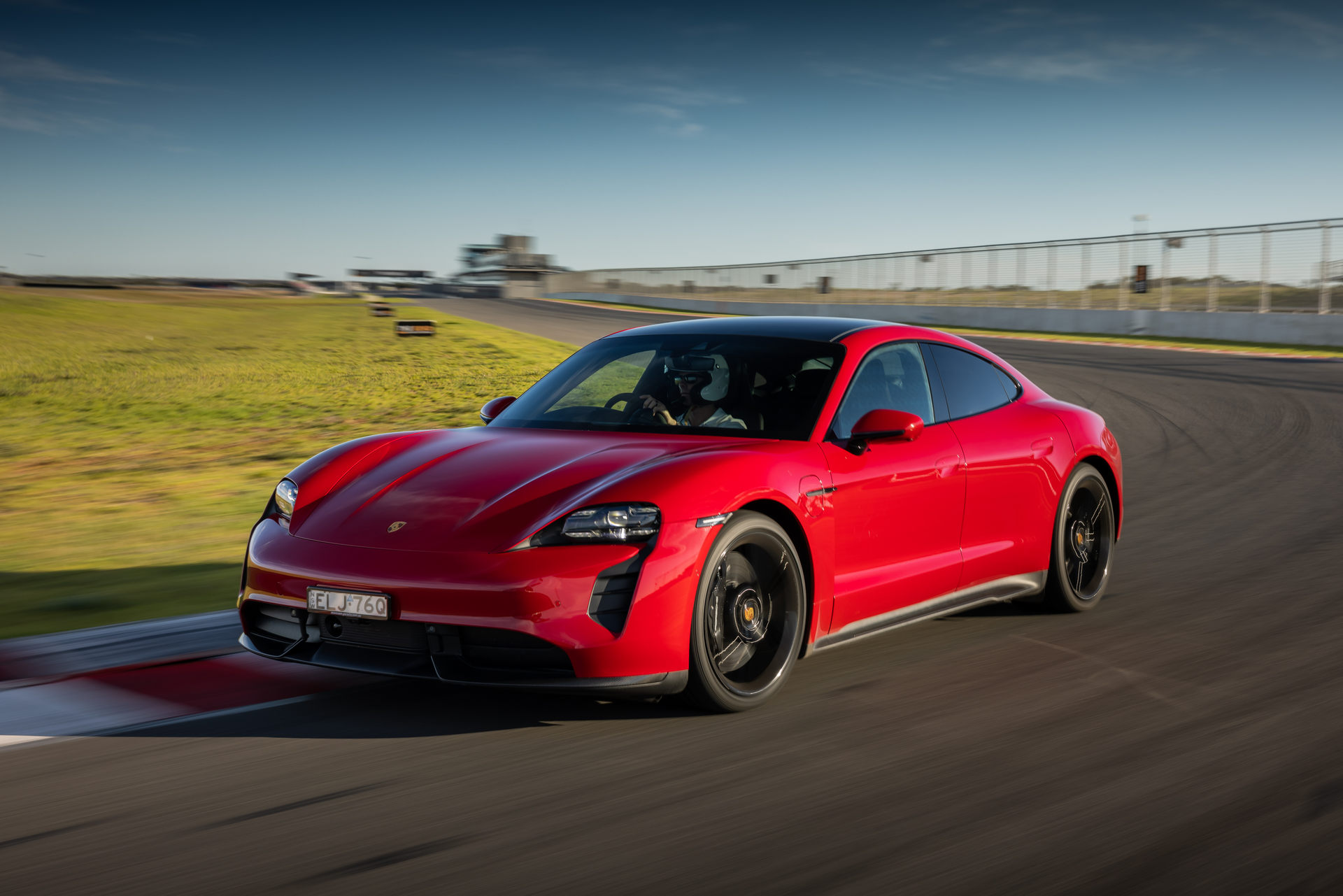 Porsche Taycan Turbo S Sets EV Lap Record At Aussie Track