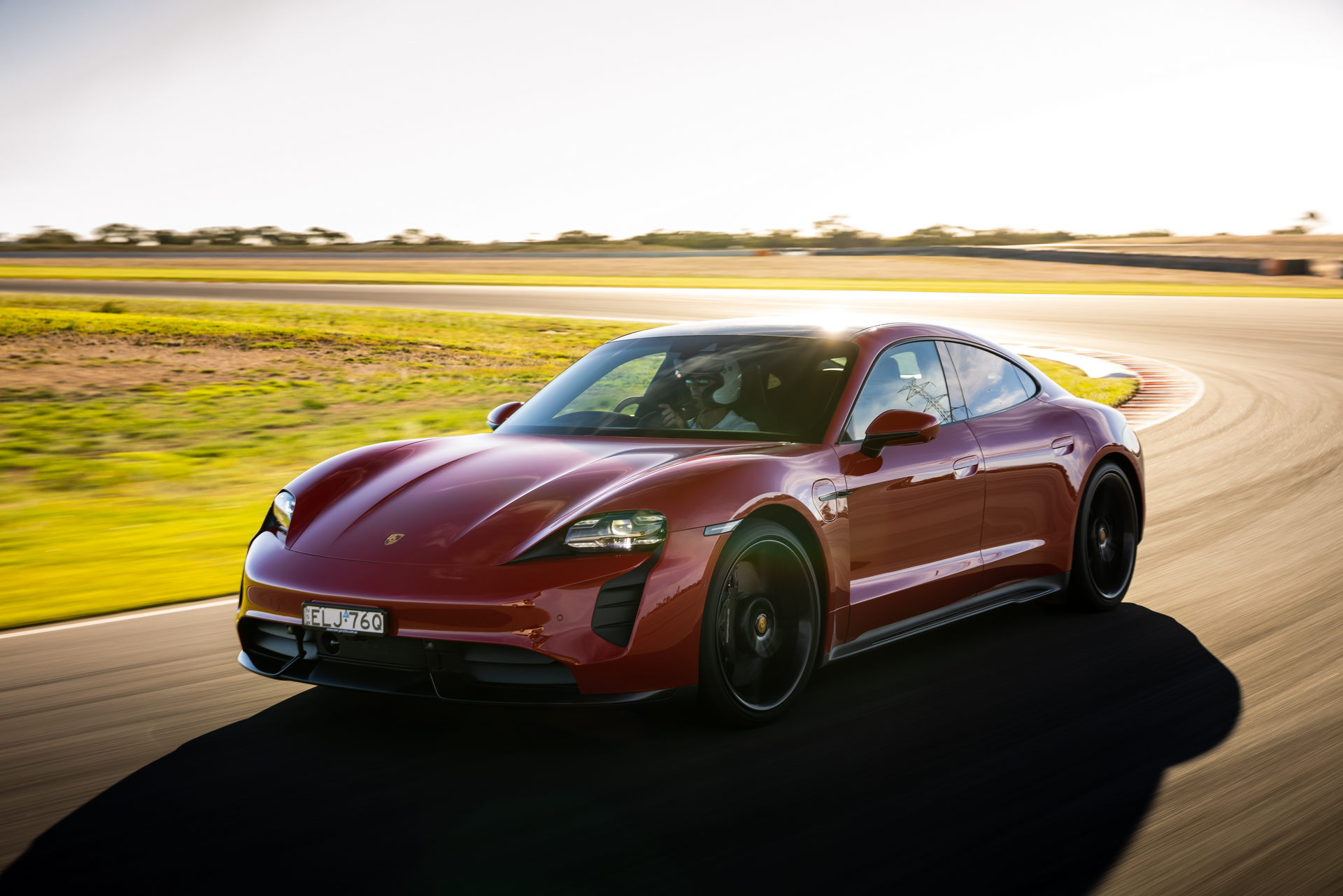 Porsche Taycan Turbo S Sets EV Lap Record At Aussie Track
