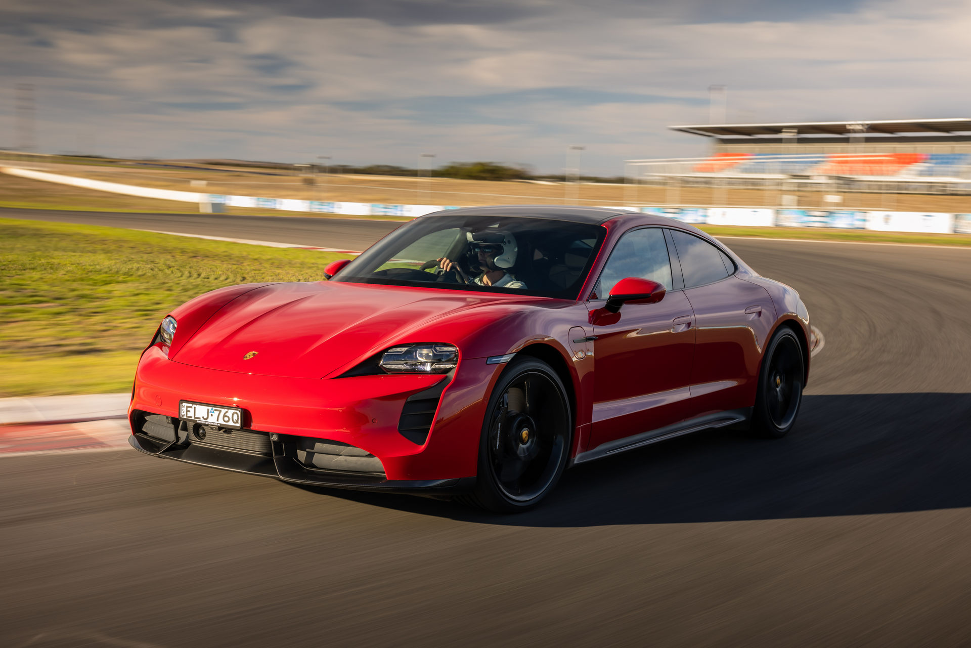 Porsche Taycan Turbo S Sets EV Lap Record At Aussie Track