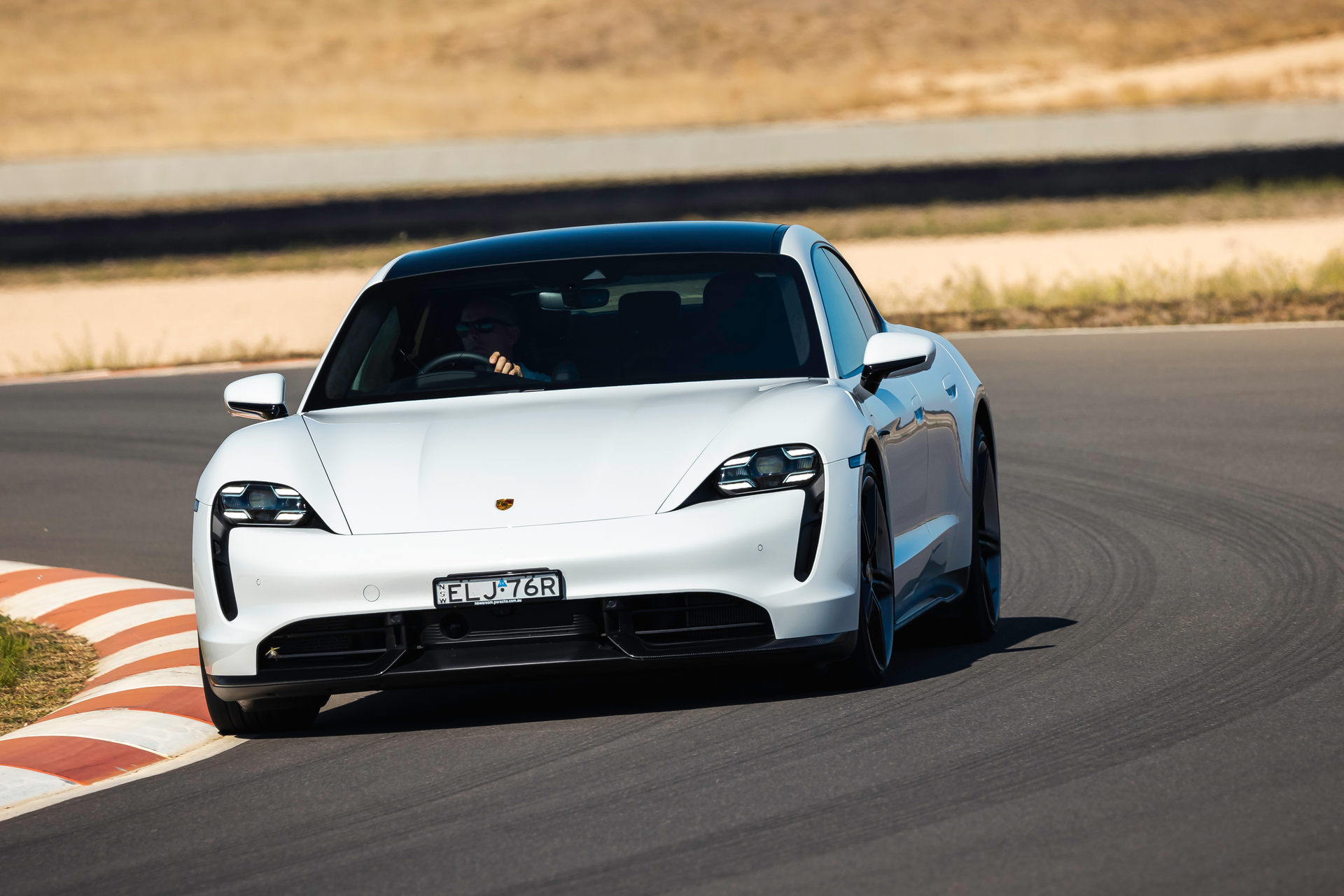 Porsche Taycan Turbo S Sets EV Lap Record At Aussie Track