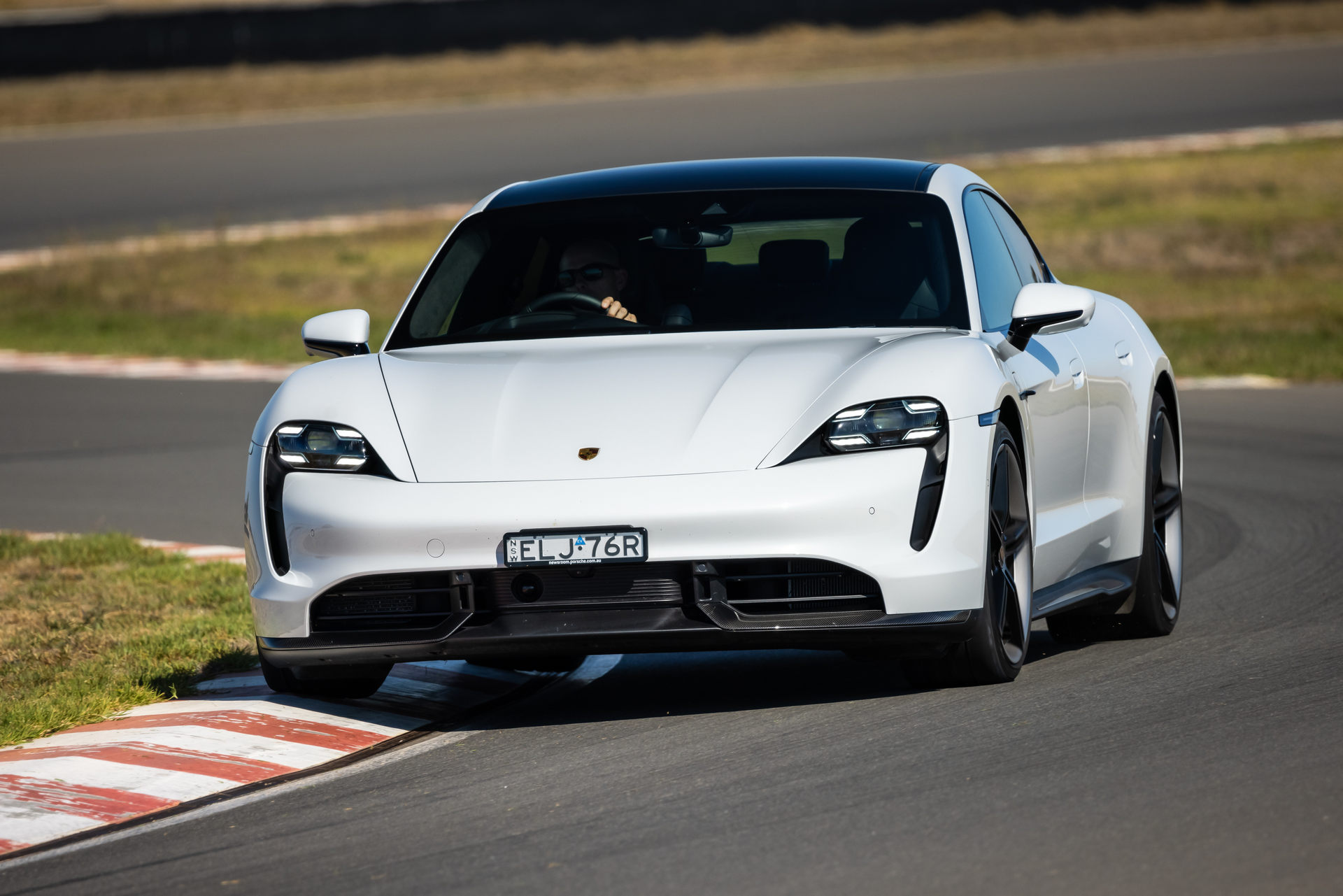 Porsche Taycan Turbo S Sets EV Lap Record At Aussie Track