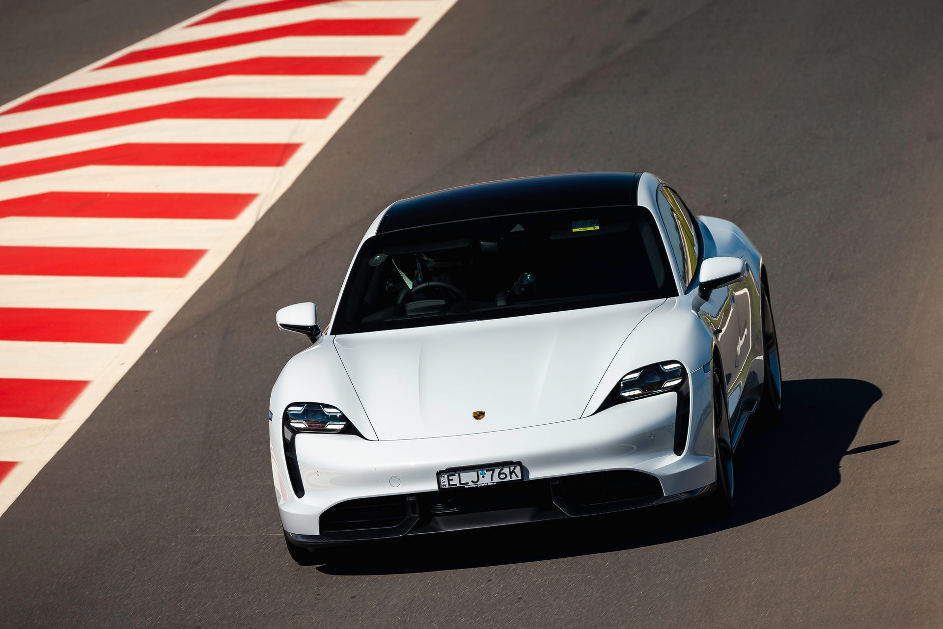 Porsche Taycan Turbo S Sets EV Lap Record At Aussie Track