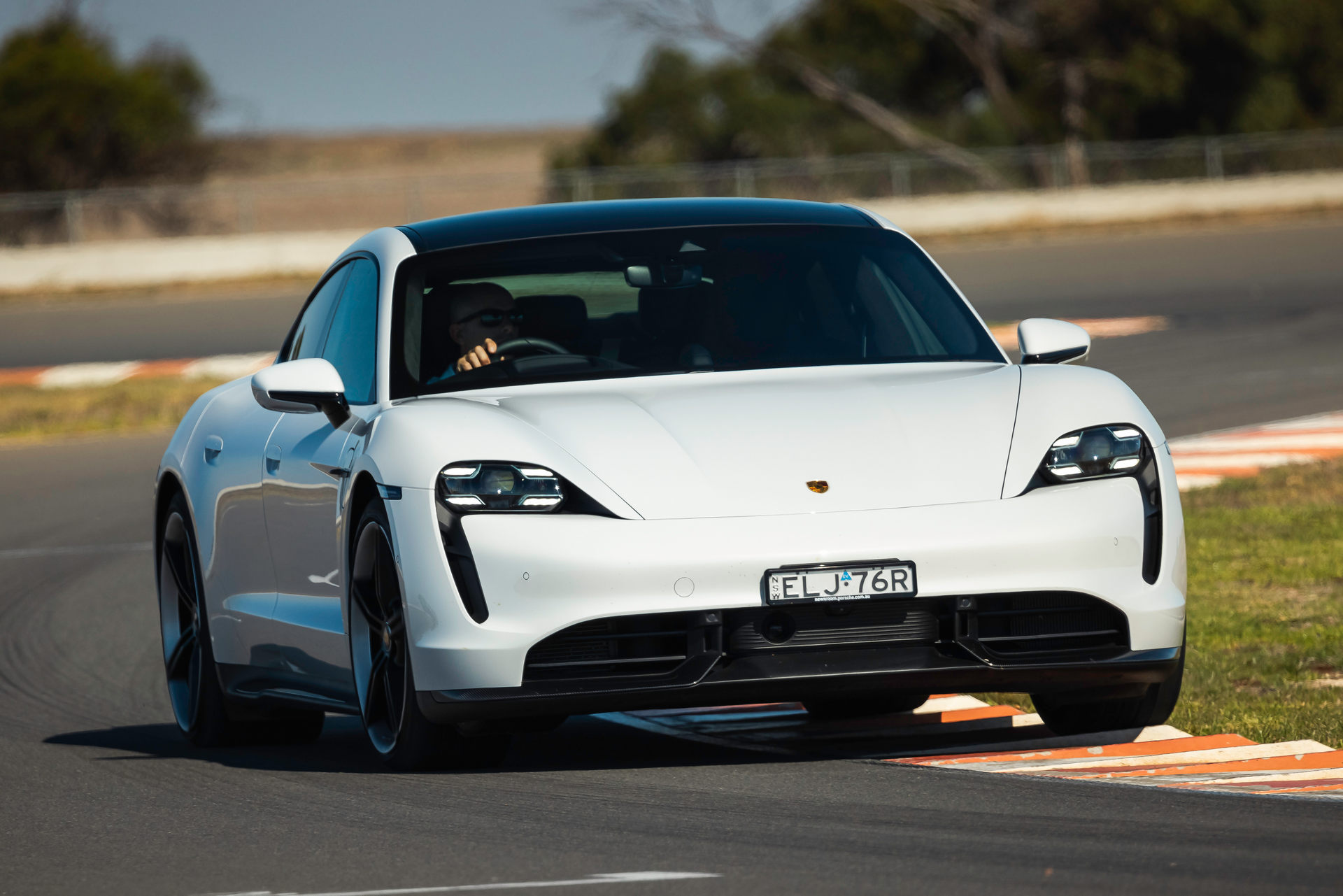 Porsche Taycan Turbo S Sets EV Lap Record At Aussie Track