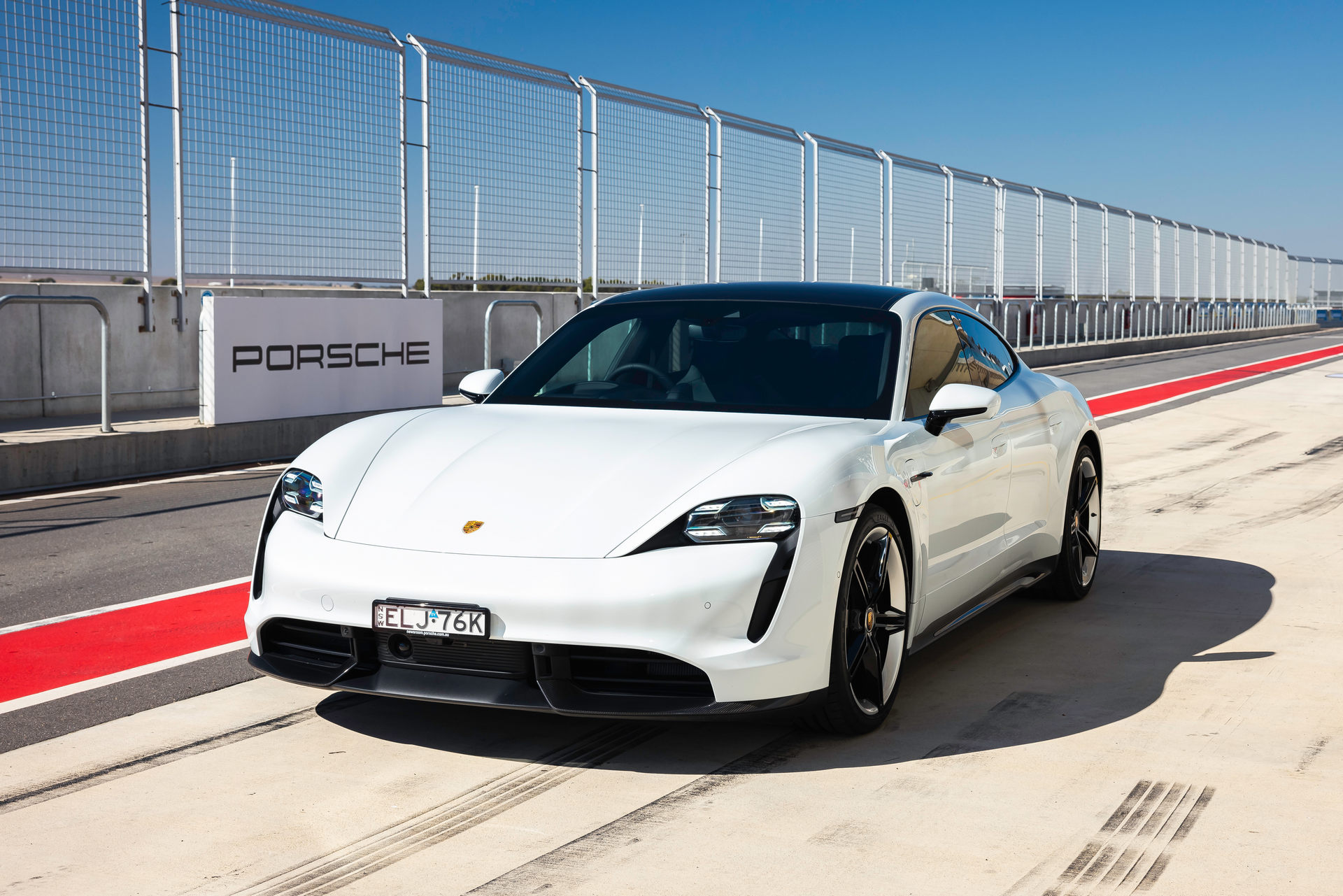 Porsche Taycan Turbo S Sets EV Lap Record At Aussie Track
