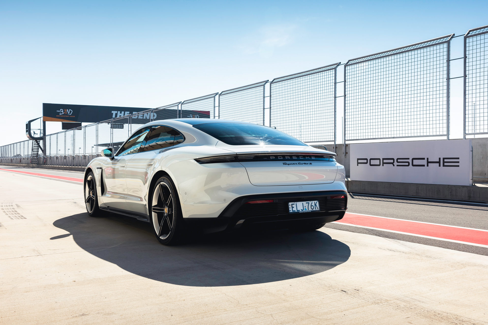 Porsche Taycan Turbo S Sets EV Lap Record At Aussie Track