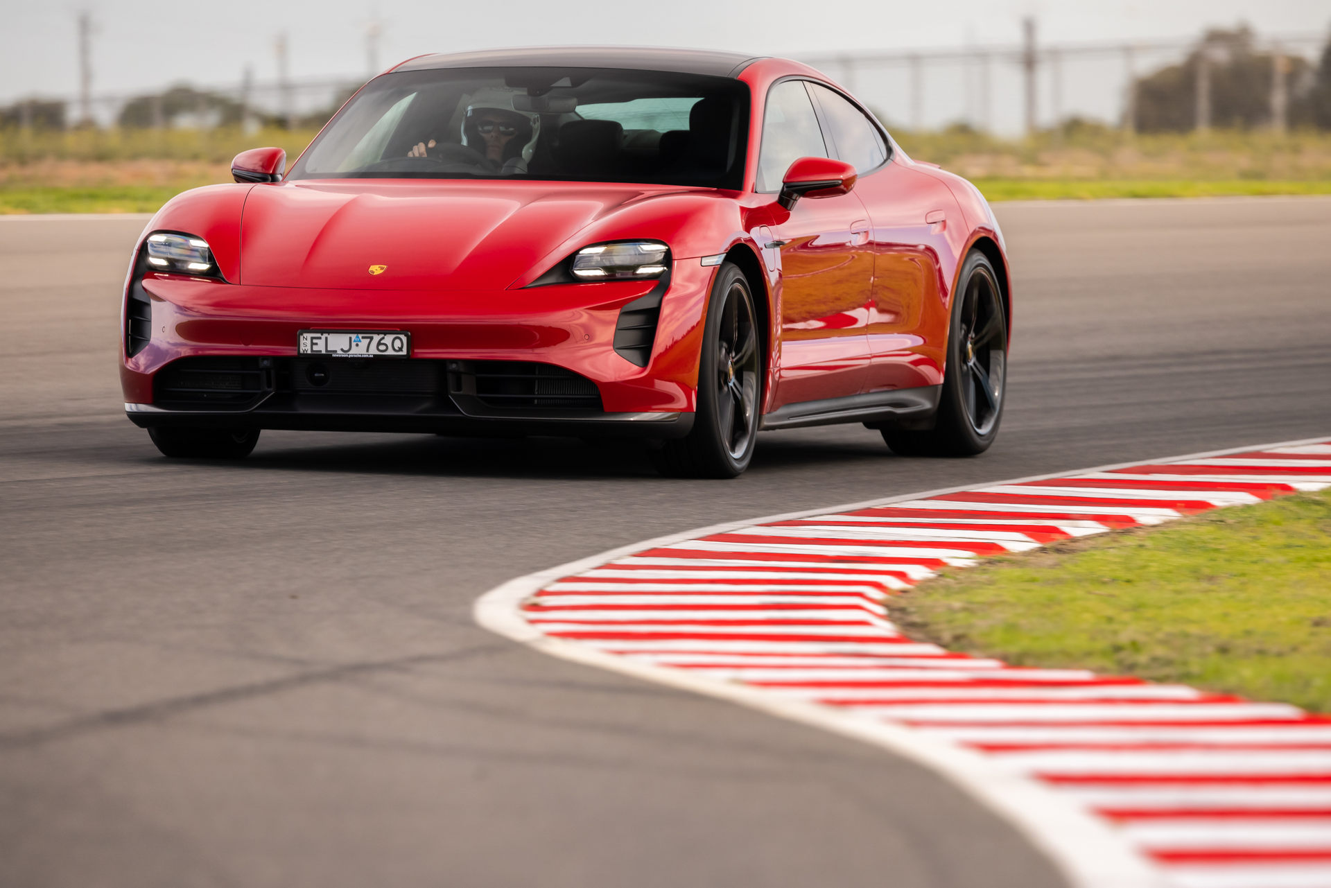Porsche Taycan Turbo S Sets EV Lap Record At Aussie Track