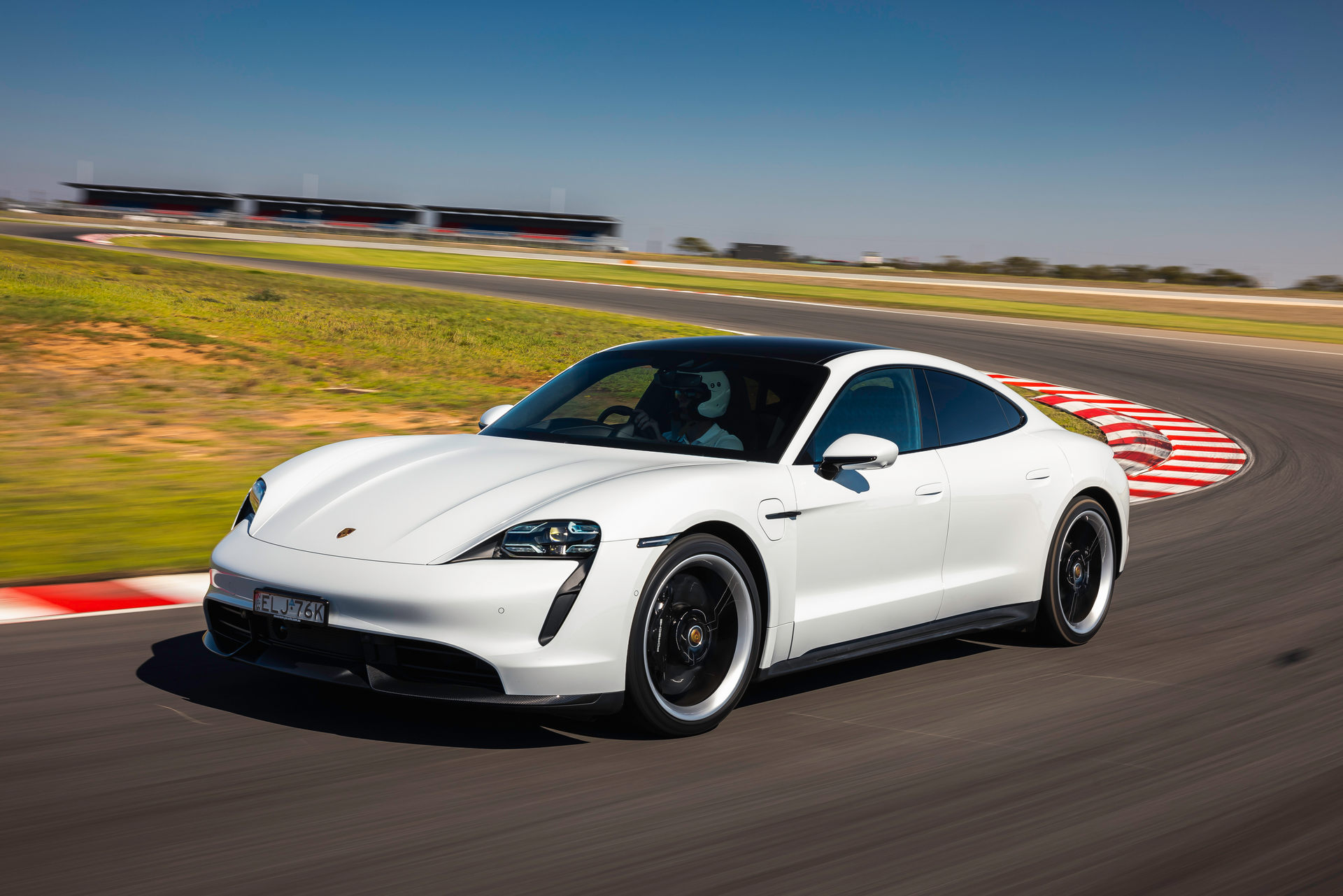 Porsche Taycan Turbo S Sets EV Lap Record At Aussie Track
