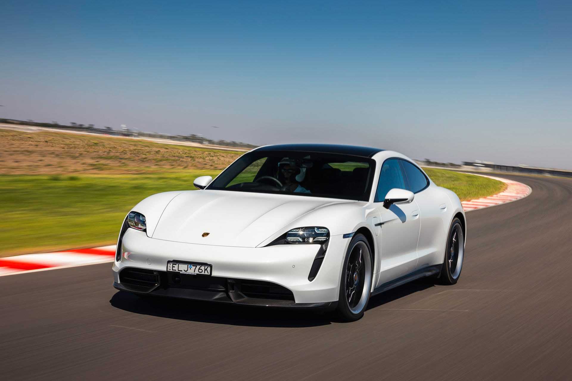 Porsche Taycan Turbo S Sets EV Lap Record At Aussie Track