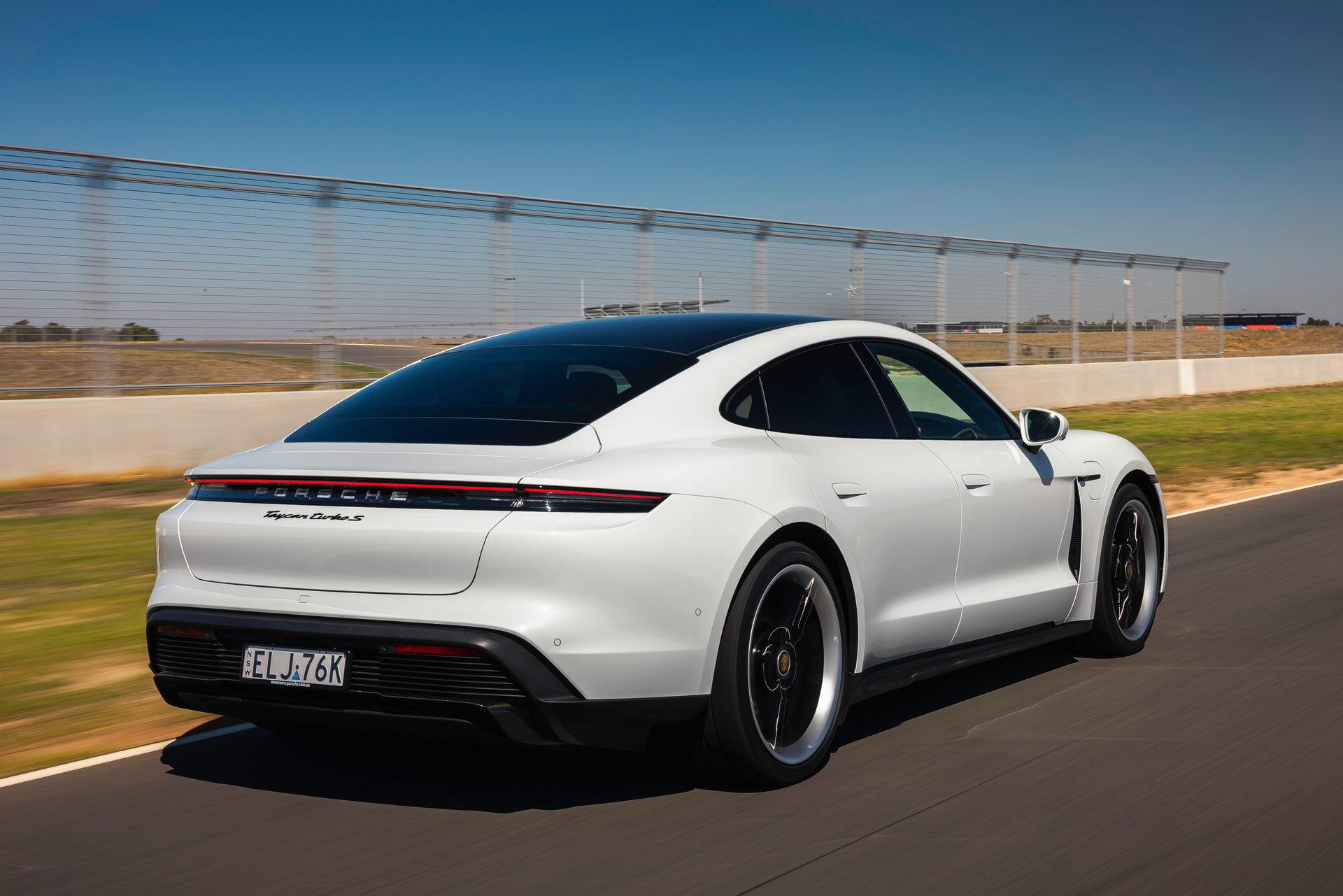 Porsche Taycan Turbo S Sets EV Lap Record At Aussie Track