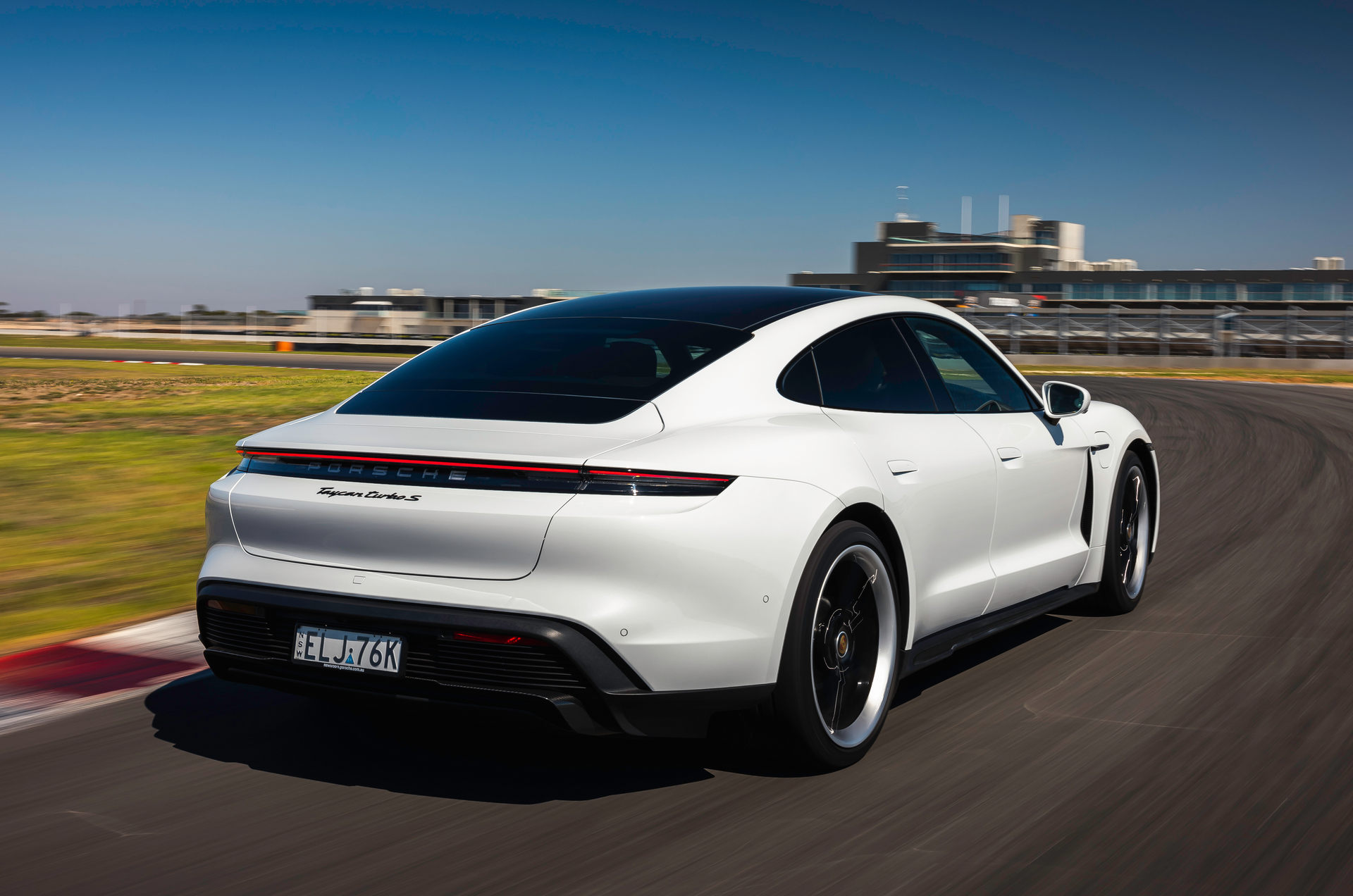 Porsche Taycan Turbo S Sets EV Lap Record At Aussie Track