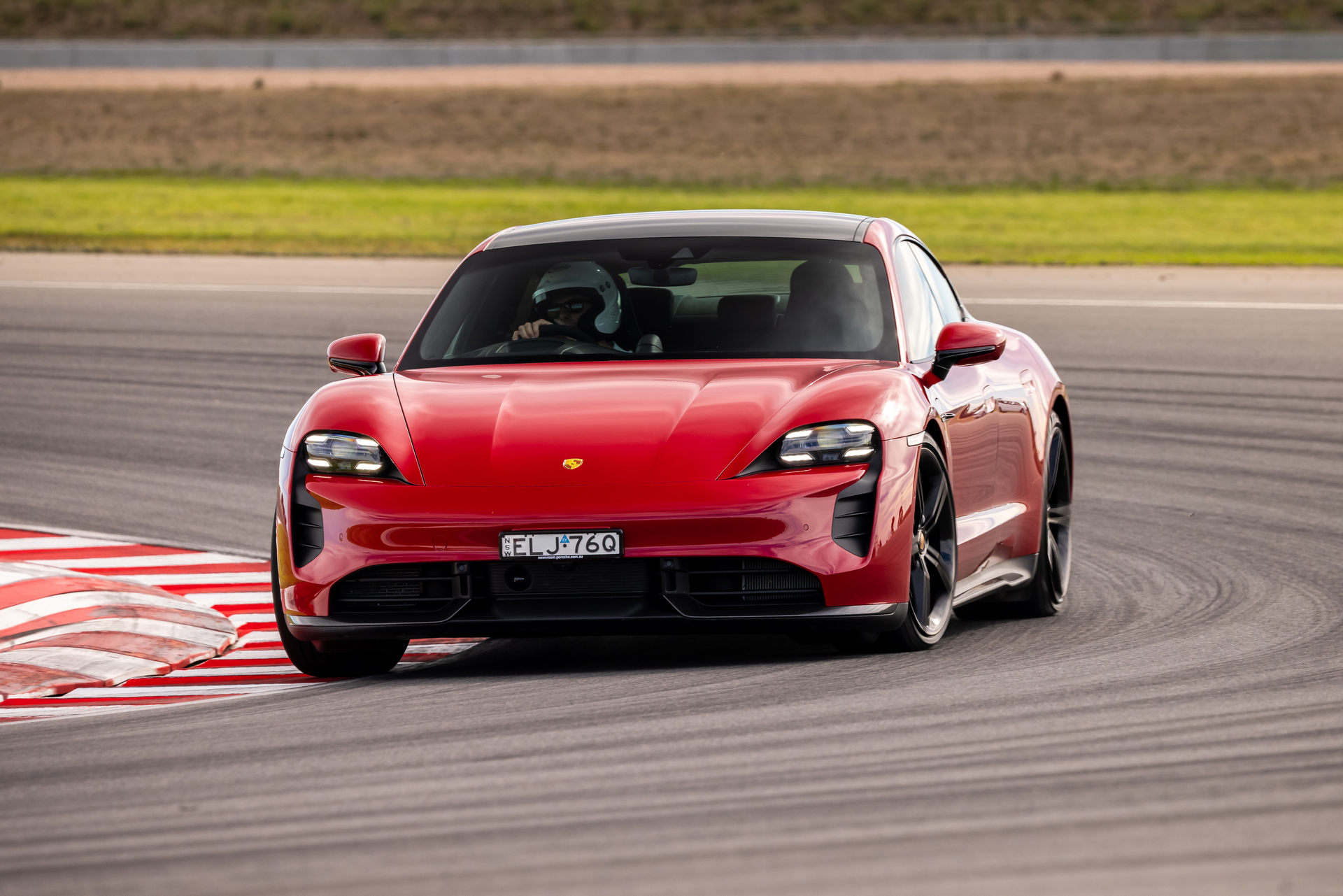 Porsche Taycan Turbo S Sets EV Lap Record At Aussie Track