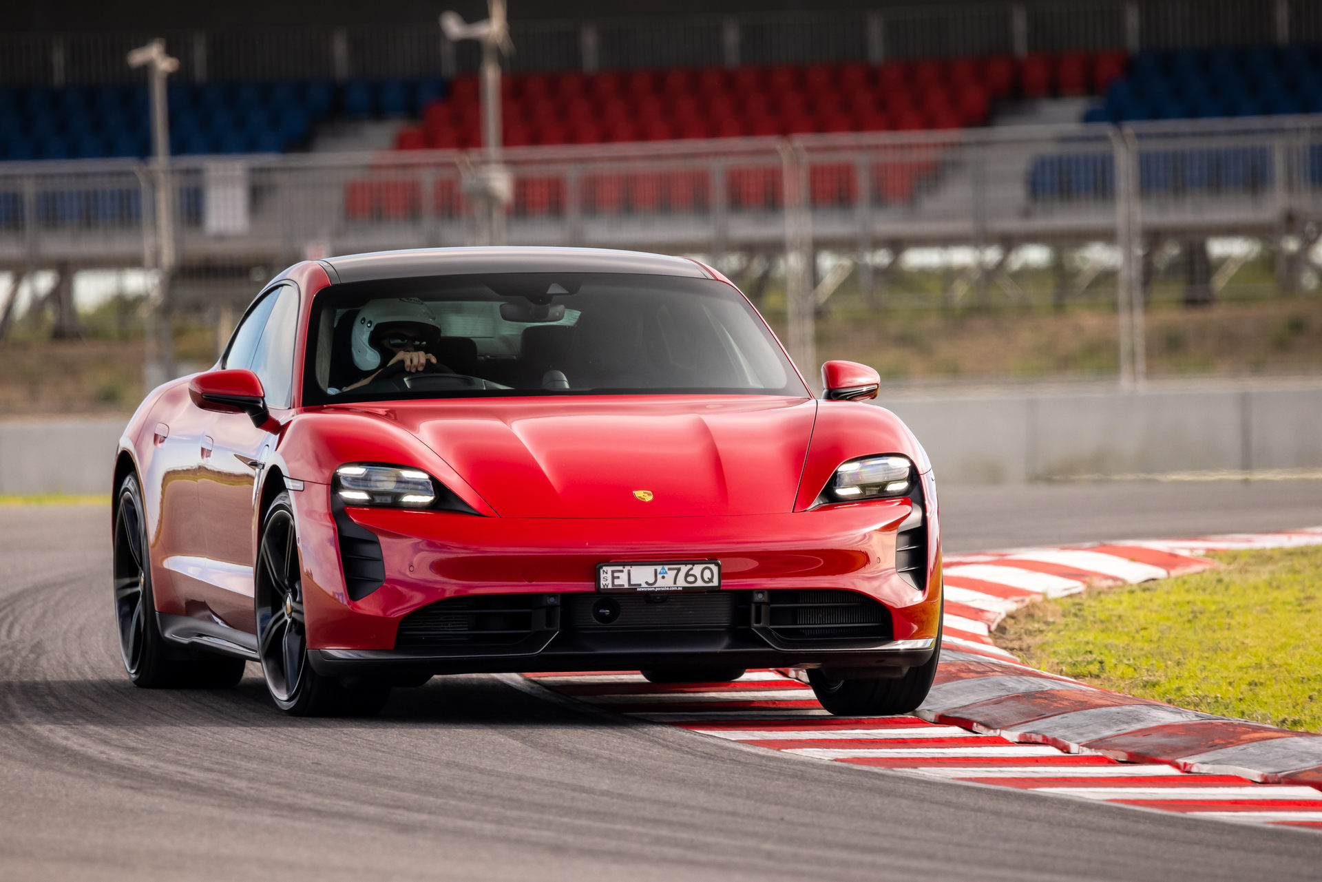 Porsche Taycan Turbo S Sets EV Lap Record At Aussie Track