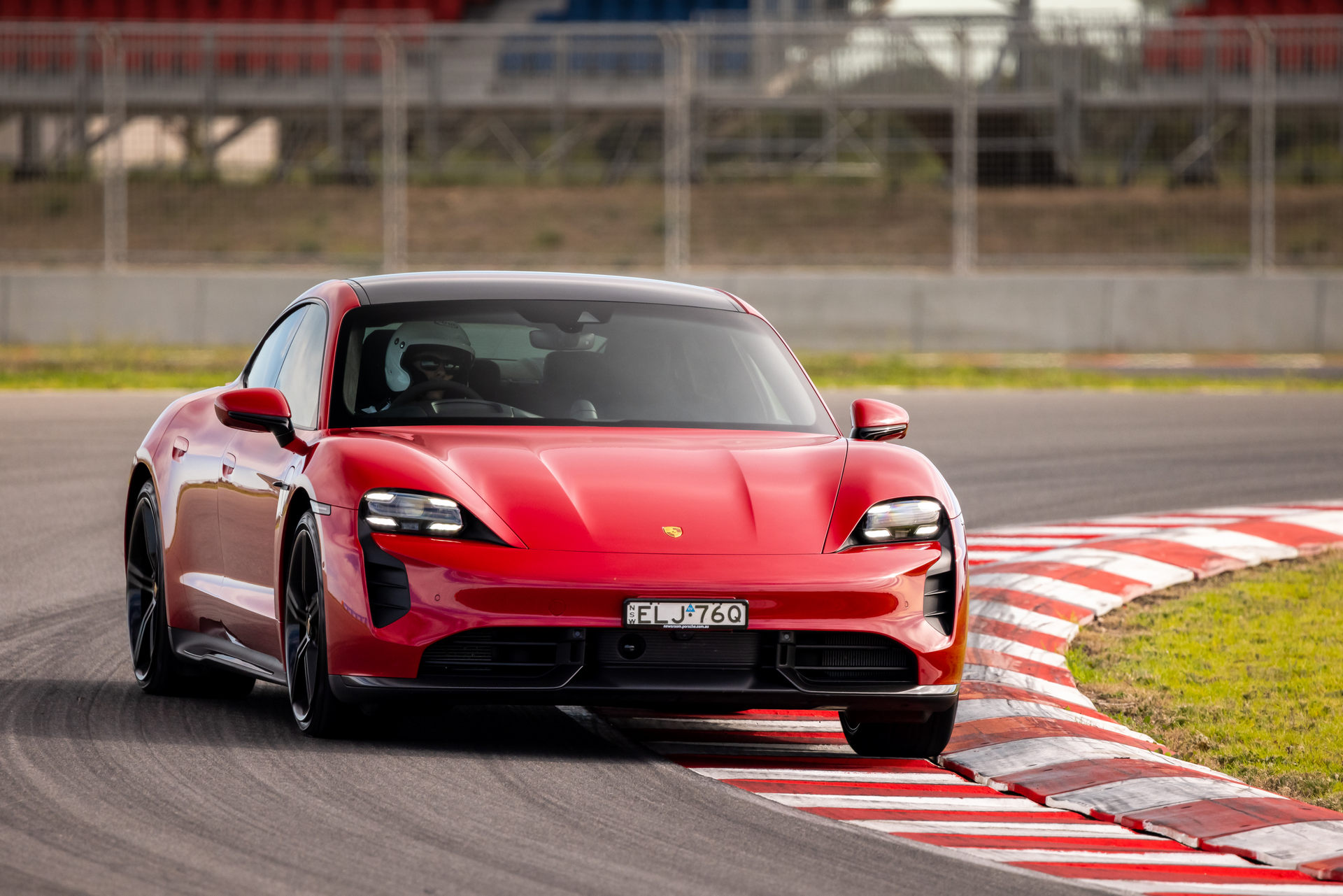 Porsche Taycan Turbo S Sets EV Lap Record At Aussie Track