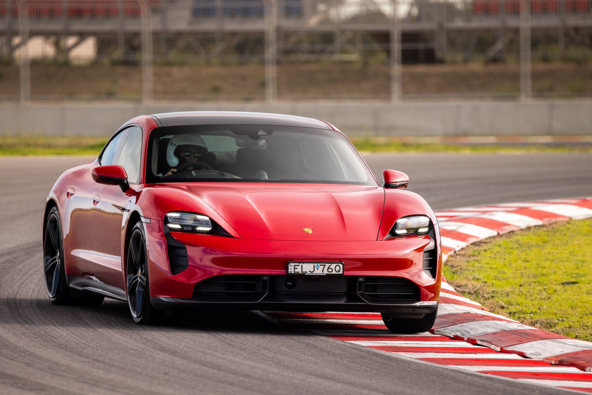 Porsche Taycan Turbo S Sets EV Lap Record At Aussie Track