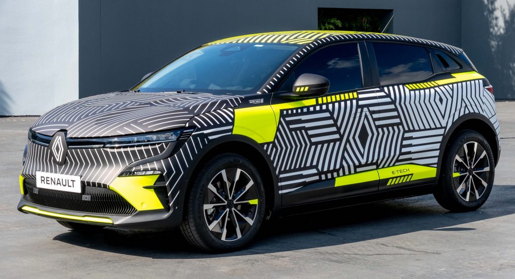  Renault Megane E-Tech EV Revealed In Pre-Production Form With 280 Miles Of Range