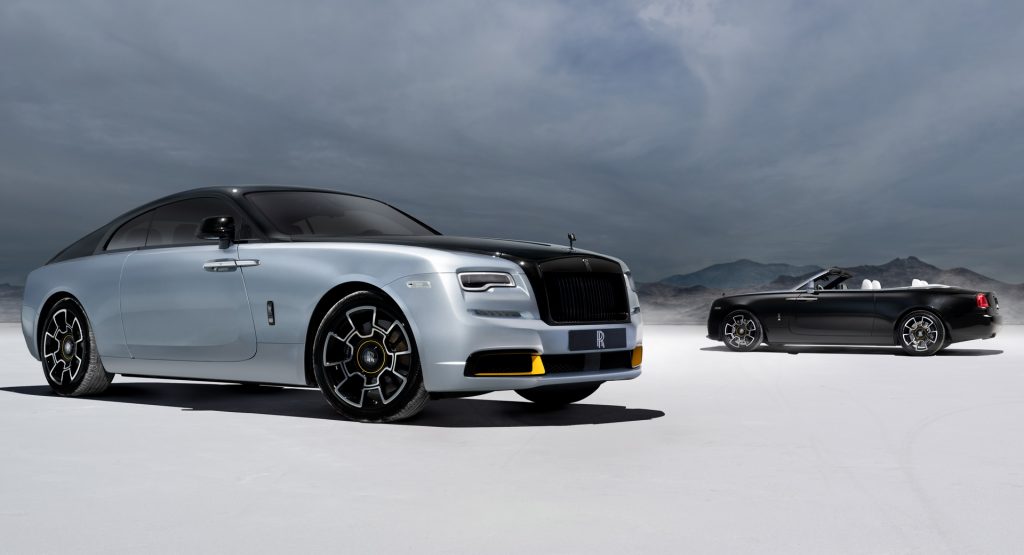 Rolls-Royce Launches New Wraith And Dawn Black Badge Landspeed Collection