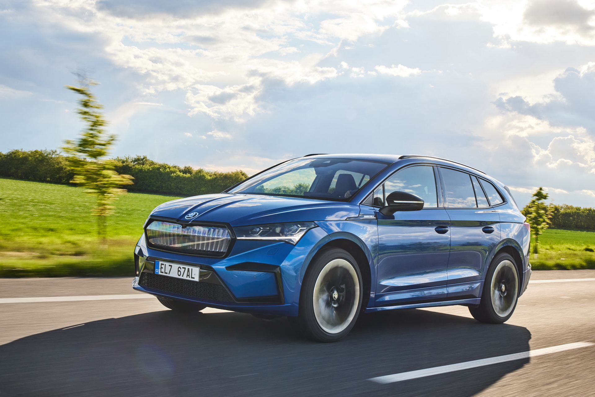 Skoda Enyaq Sportline iV 80x Revealed As The Most Powerful Member Of The Range