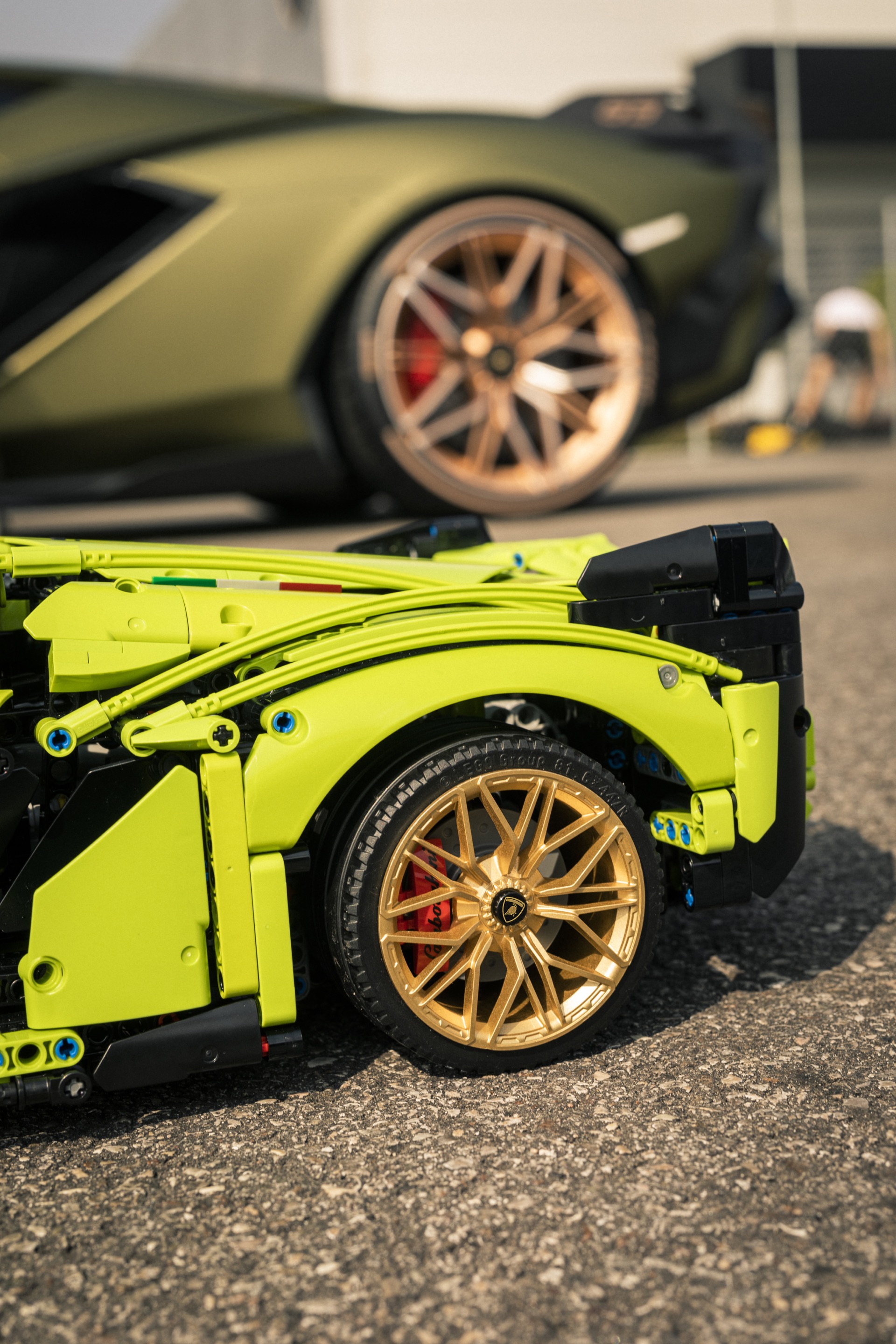 You’ll Wish You Could Buy This Life-Sized Lamborghini Sián Made Entirely Out Of Lego Bricks